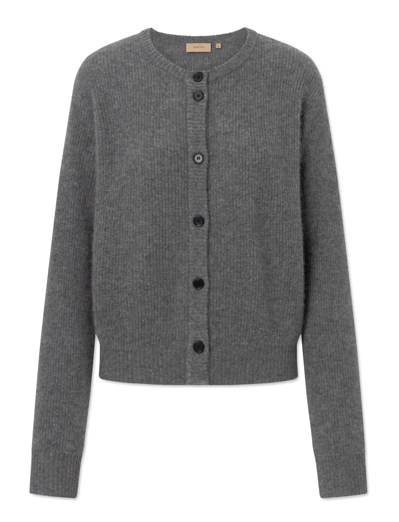 Rue de Tokyo KALINDI CASHMERE SILK - Cardigans - THUNDER / grey