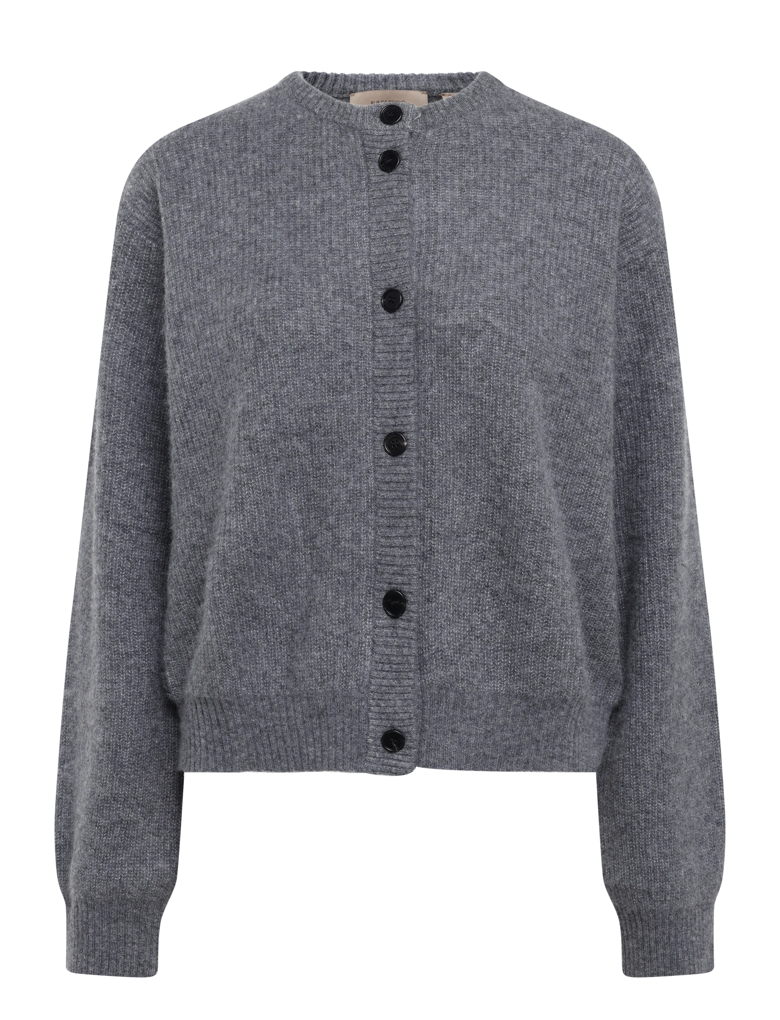 Rue de Tokyo KALINDI CASHMERE SILK - Strik - THUNDER / grey