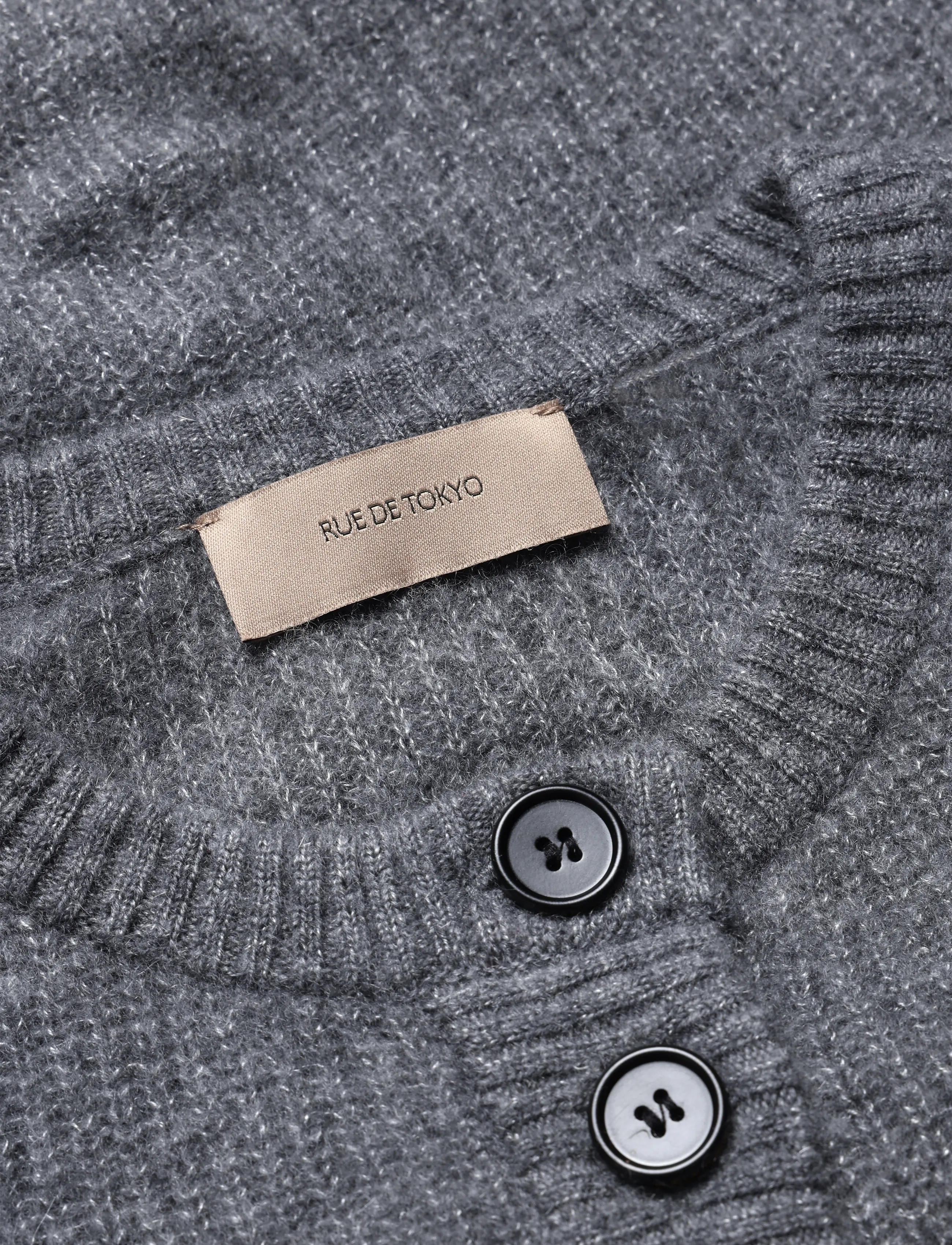 Rue de Tokyo - KALINDI CASHMERE SILK - kashmir - thunder - 3