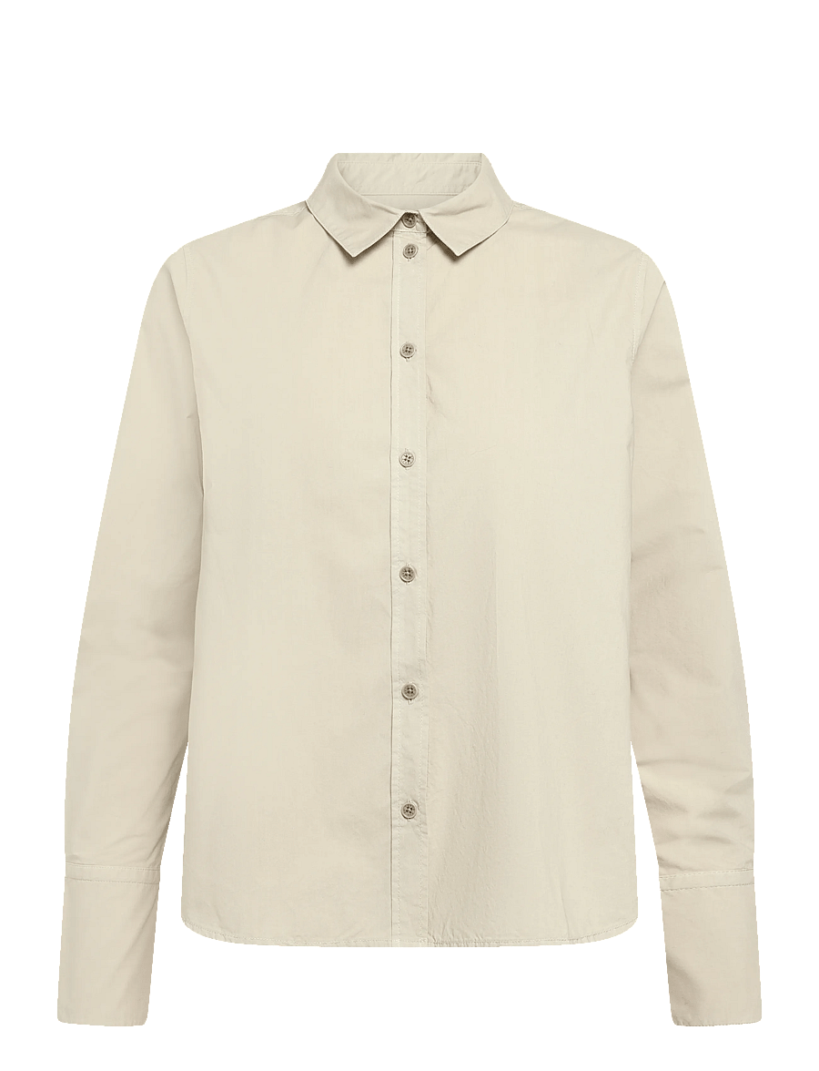 Rue de Tokyo - SYLINA GMTD POPLIN - langärmlige hemden - sea haze - 1