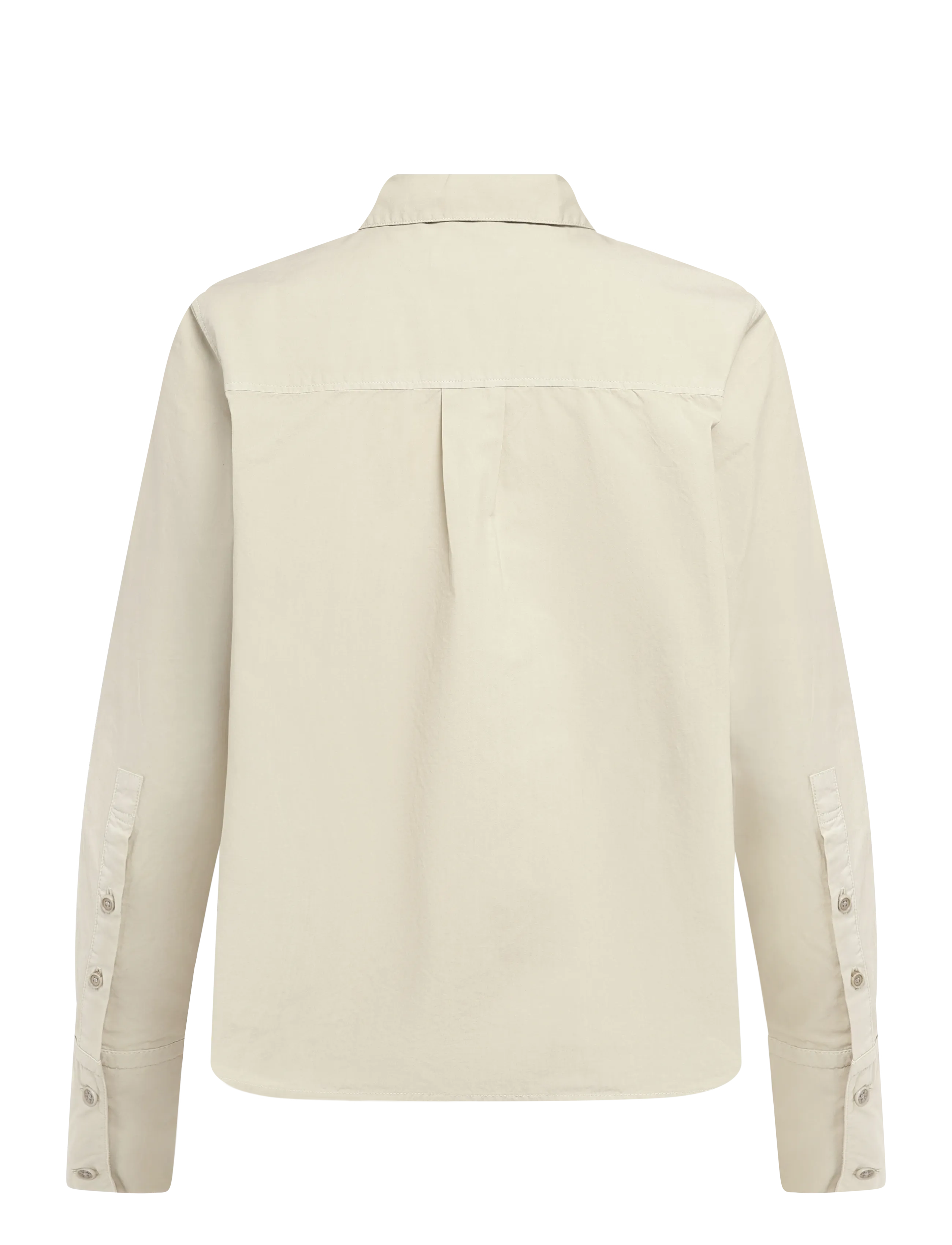 Rue de Tokyo - SYLINA GMTD POPLIN - pikkade varrukatega särgid - sea haze - 2