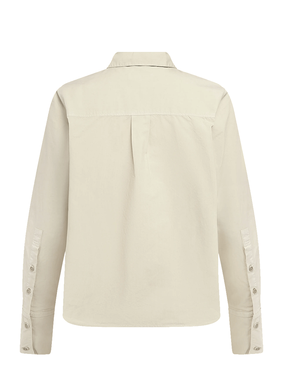 Rue de Tokyo - SYLINA GMTD POPLIN - langärmlige hemden - sea haze - 2