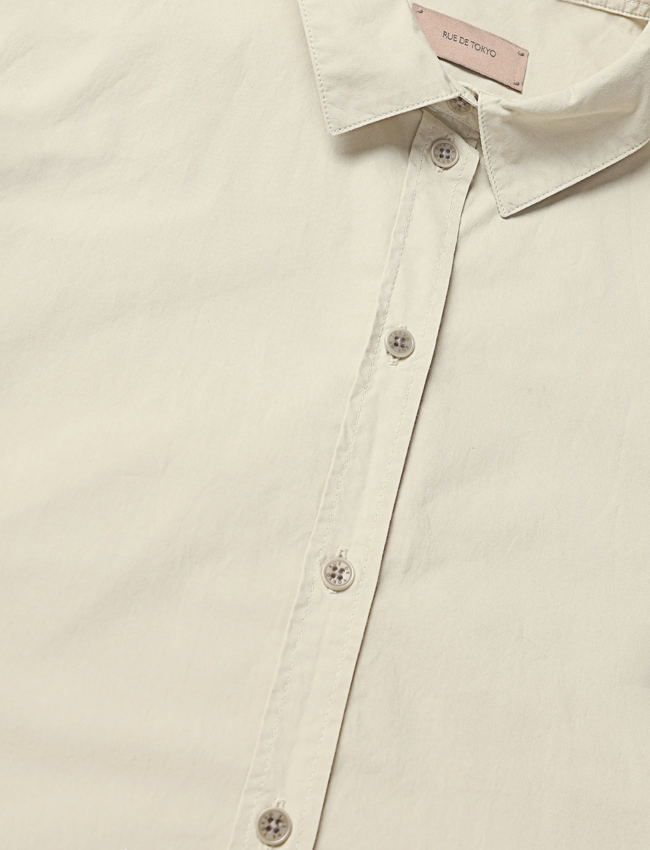 Rue de Tokyo - SYLINA GMTD POPLIN - pikkade varrukatega särgid - sea haze - 3