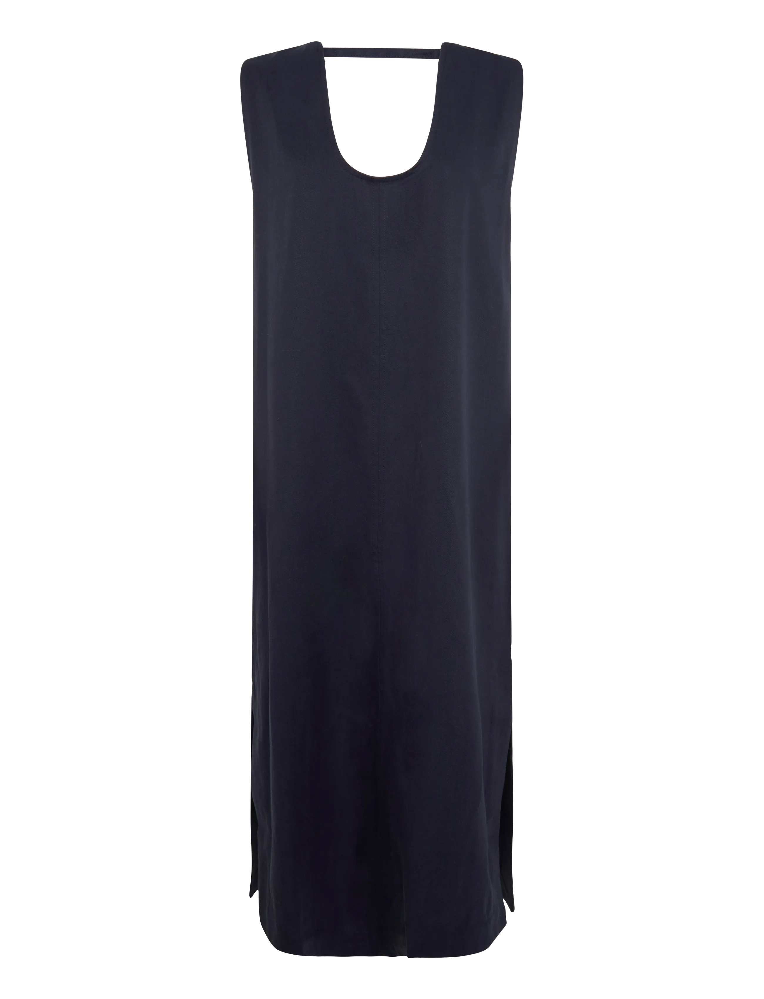 Rue de Tokyo - DONELLA SANDWASHED CT TENCEL - summer dresses - navy - 1