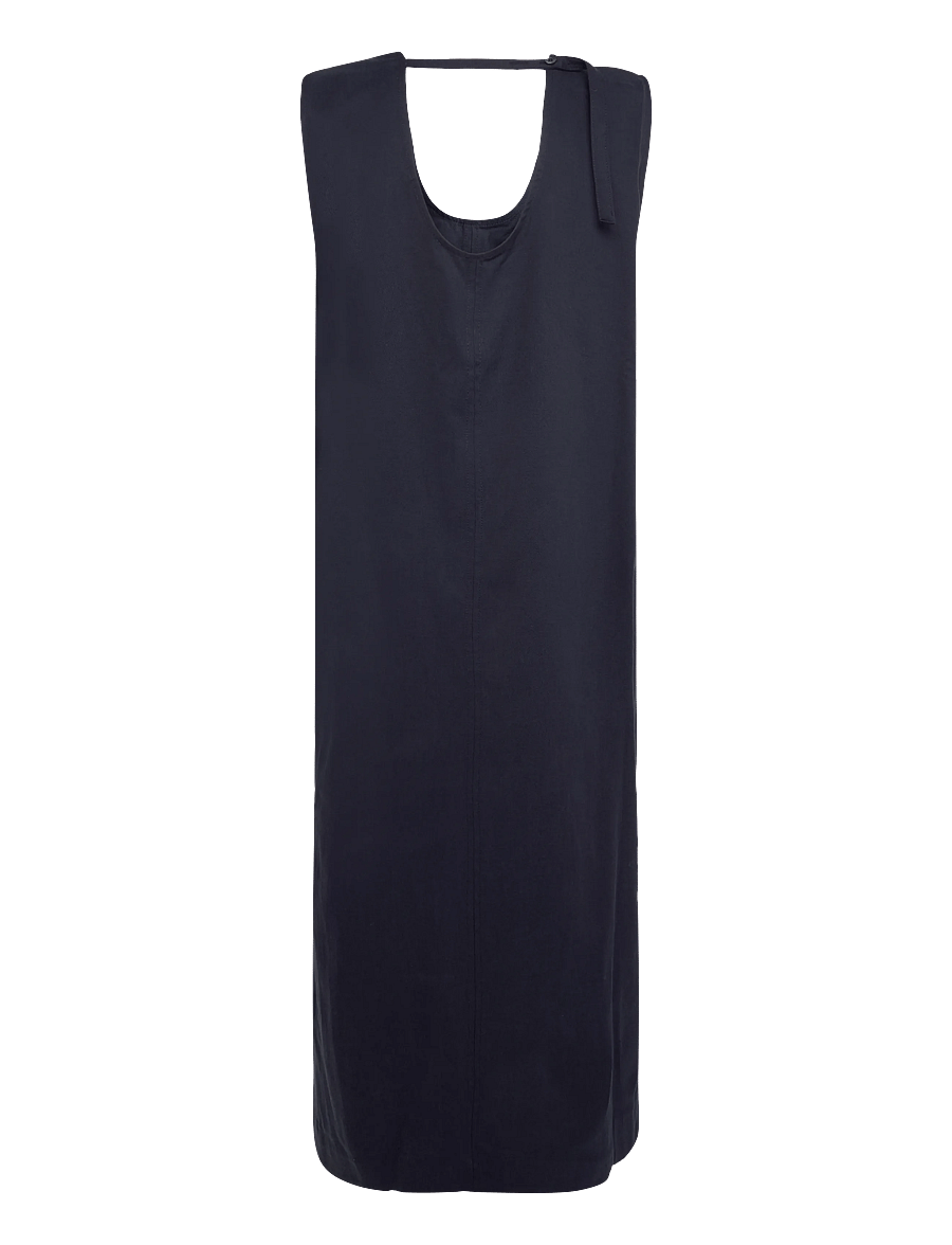 Rue de Tokyo - DONELLA SANDWASHED CT TENCEL - summer dresses - navy - 2
