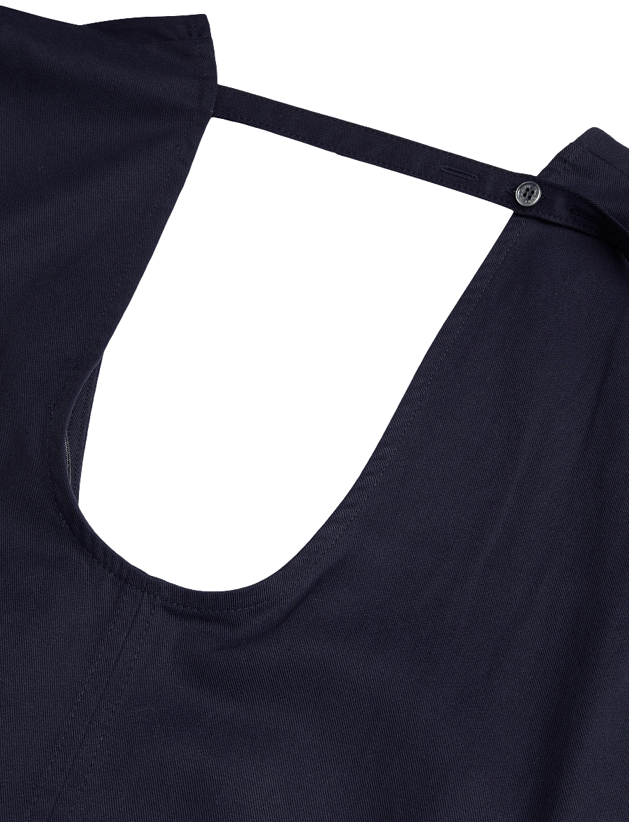 Rue de Tokyo - DONELLA SANDWASHED CT TENCEL - summer dresses - navy - 3