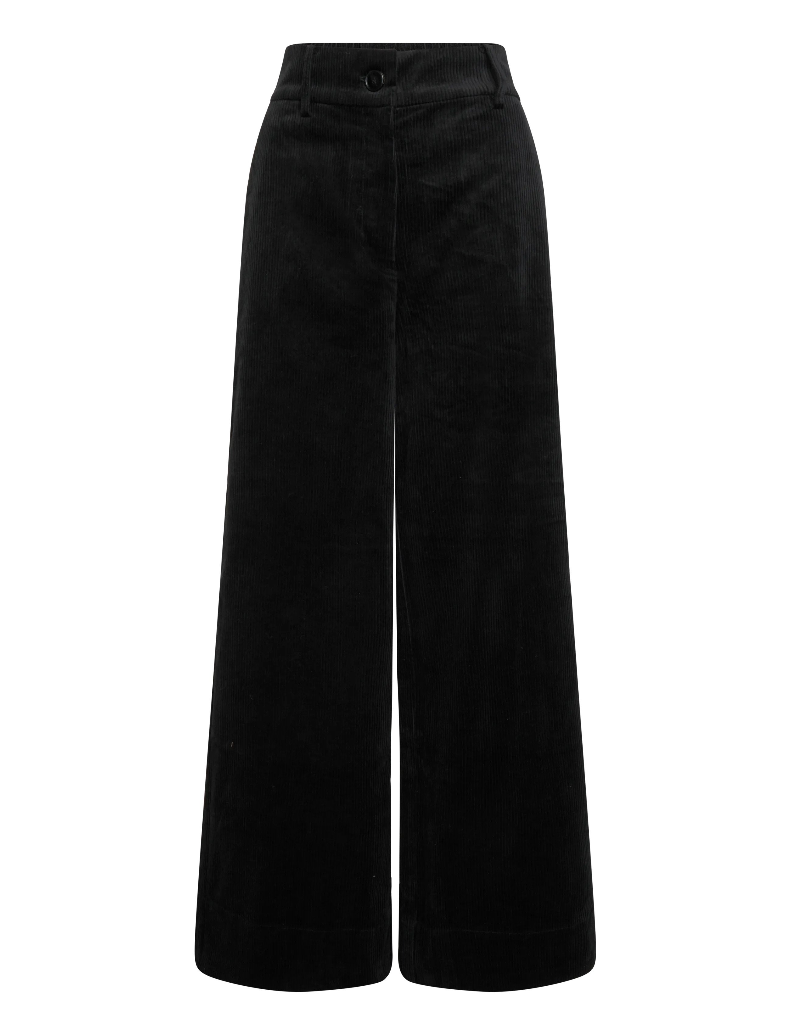 Rue de Tokyo - PHILLY STRUCTURED CORDUROY - rifflaðar flauelsbuxur - black - 1