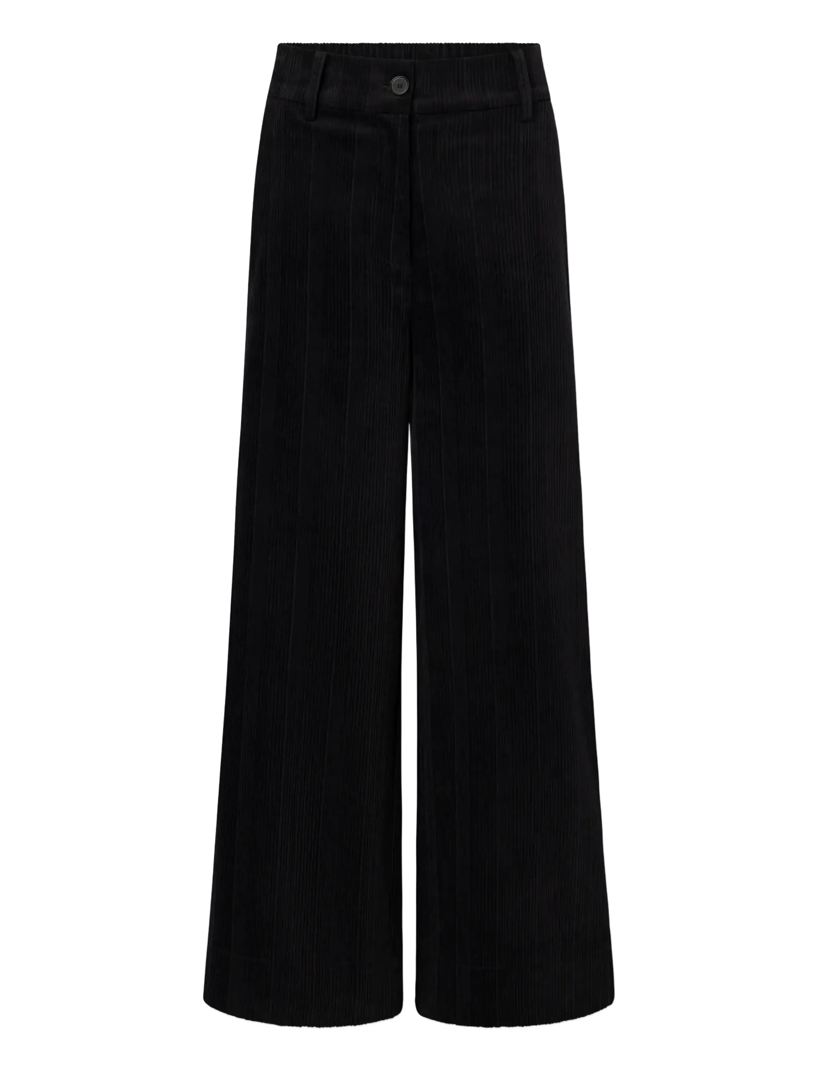 Rue de Tokyo - PHILLY STRUCTURED CORDUROY - cordhosen - black - 1