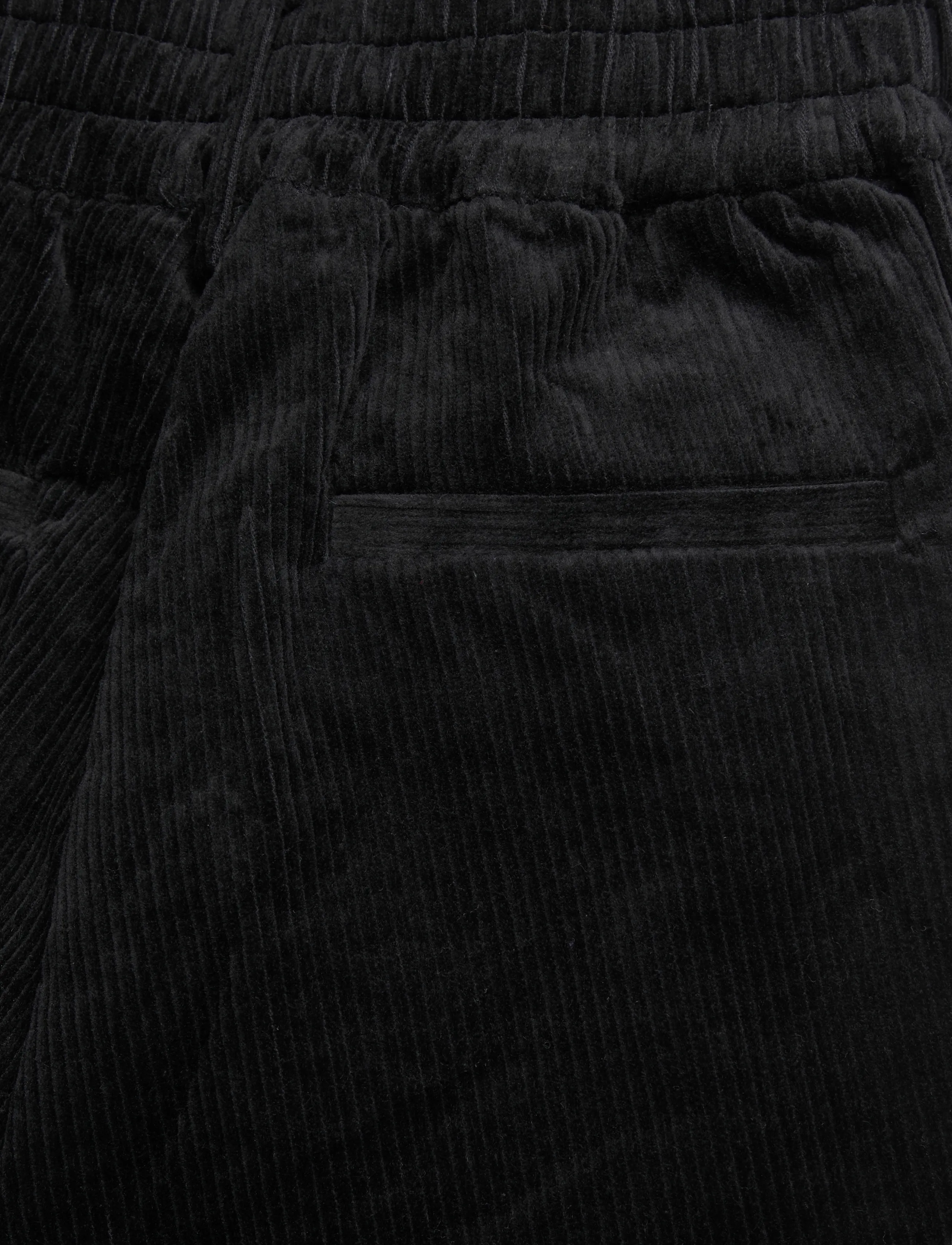 Rue de Tokyo - PHILLY STRUCTURED CORDUROY - rifflaðar flauelsbuxur - black - 3