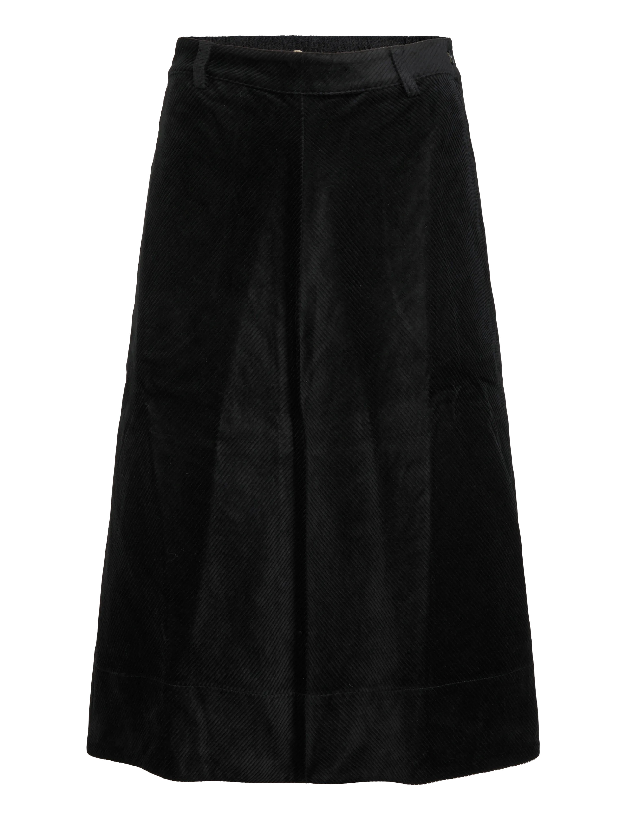 Rue de Tokyo PRYM STRUCTURED CORDUROY - Tøj - BLACK / black