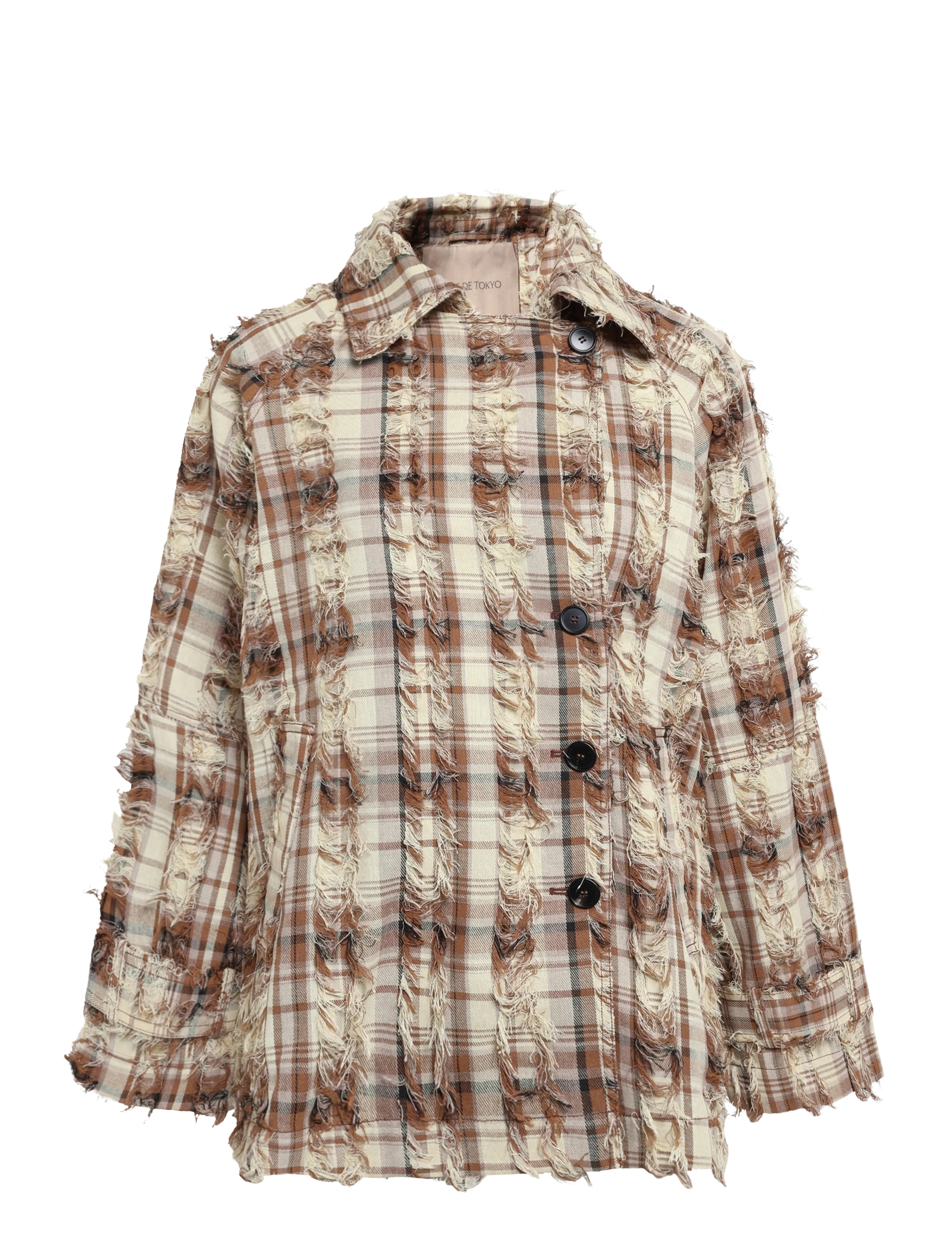Rue de Tokyo - CAJSA TRENCH - vihmamantlid - camel black sand - 1