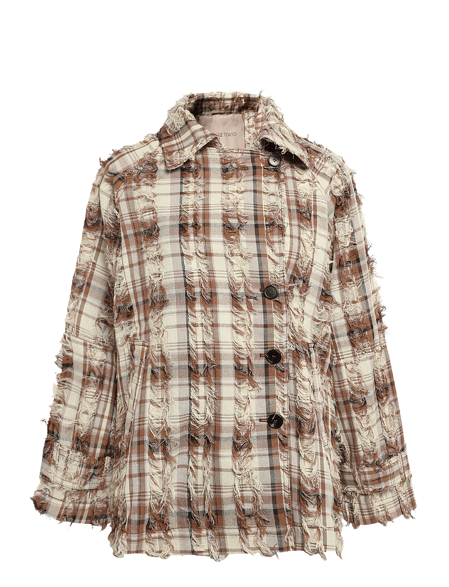 Rue de Tokyo - CAJSA TRENCH - vihmamantlid - camel black sand - 1