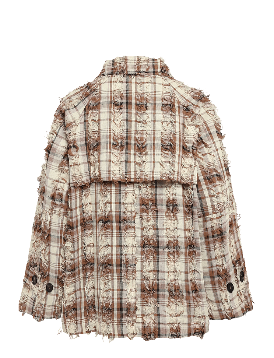 Rue de Tokyo - CAJSA TRENCH - vihmamantlid - camel black sand - 2