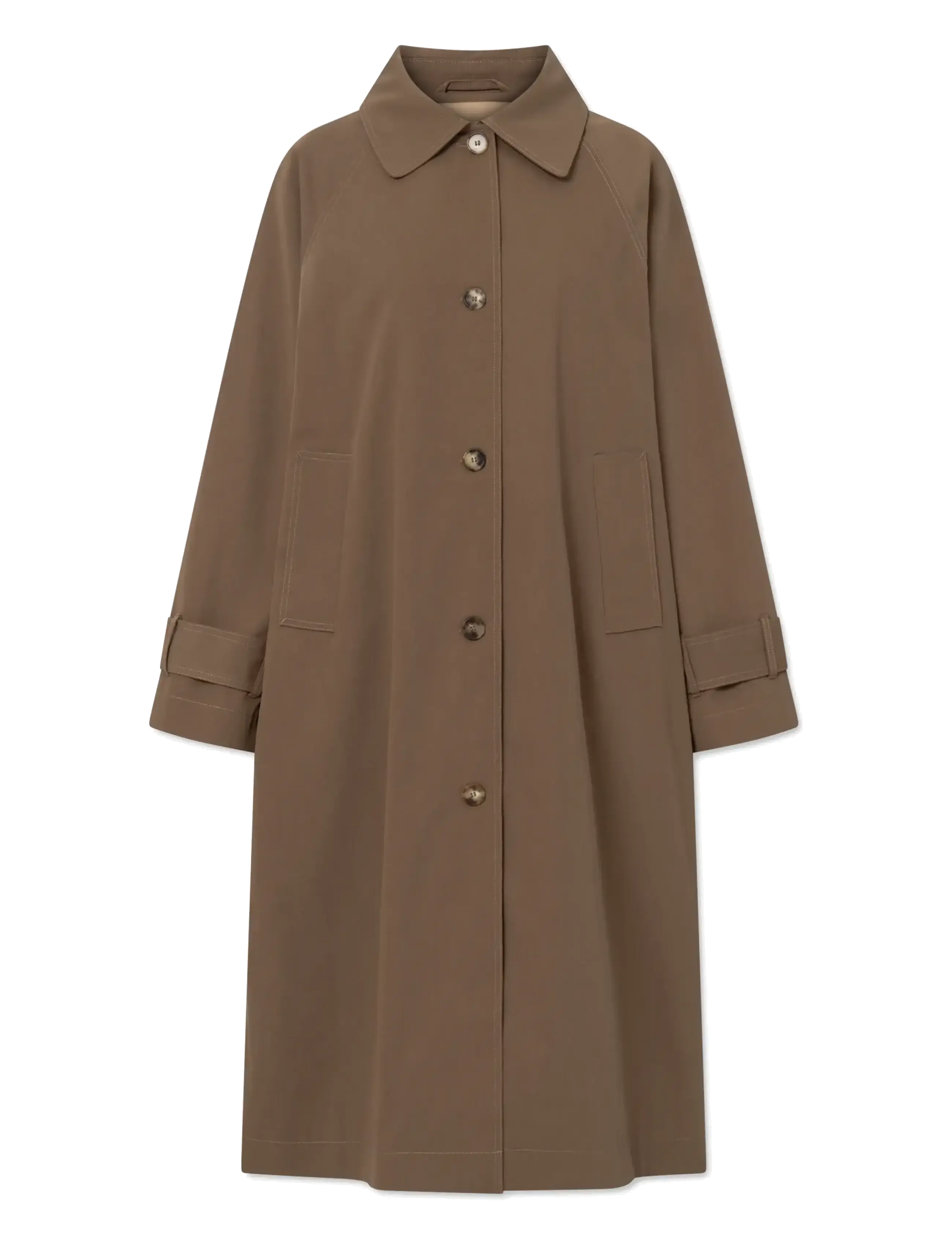 Rue de Tokyo - CORY TRENCH - trenchcoats - dark brown - 1