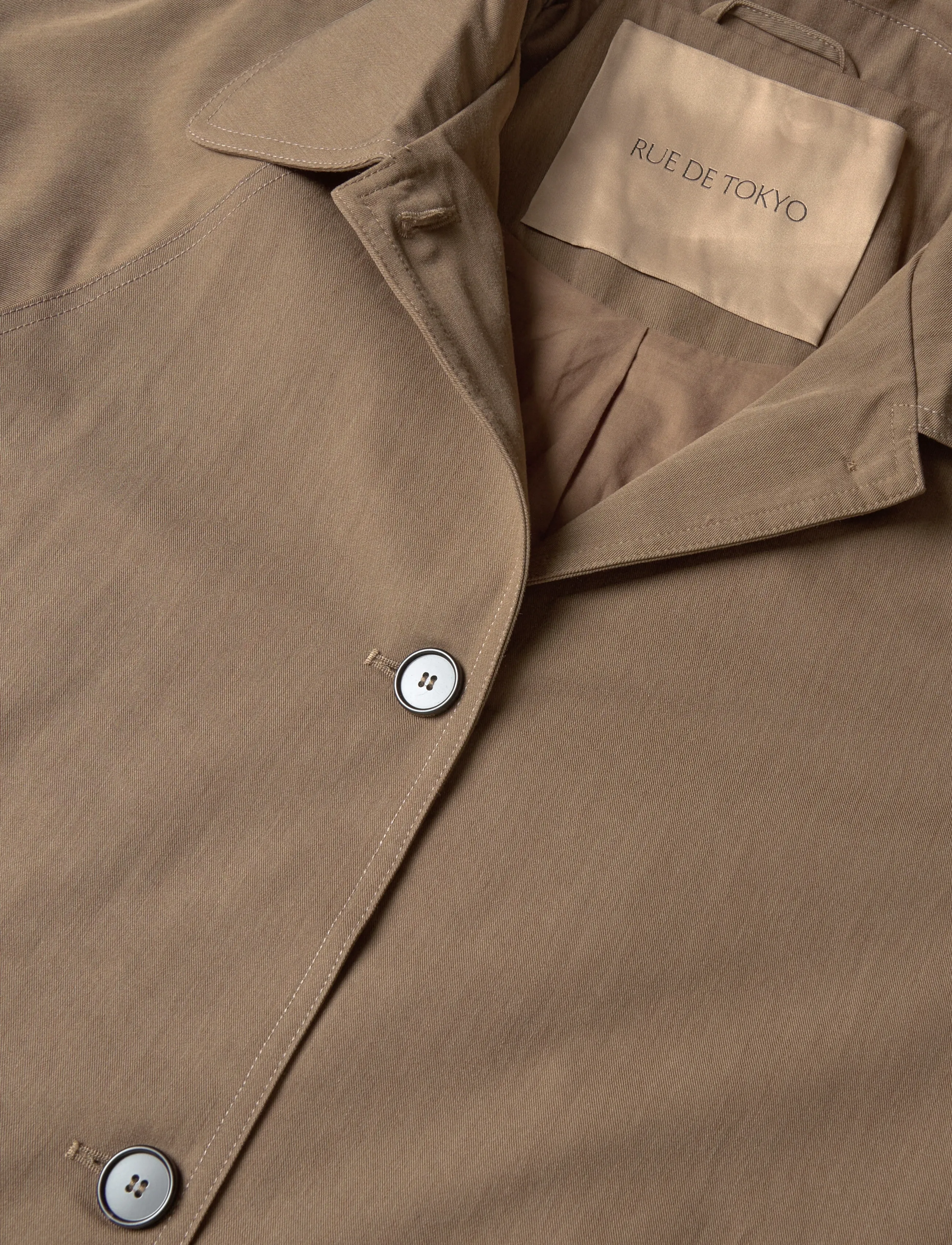Rue de Tokyo - CORY TRENCH - trenchcoats - dark brown - 3