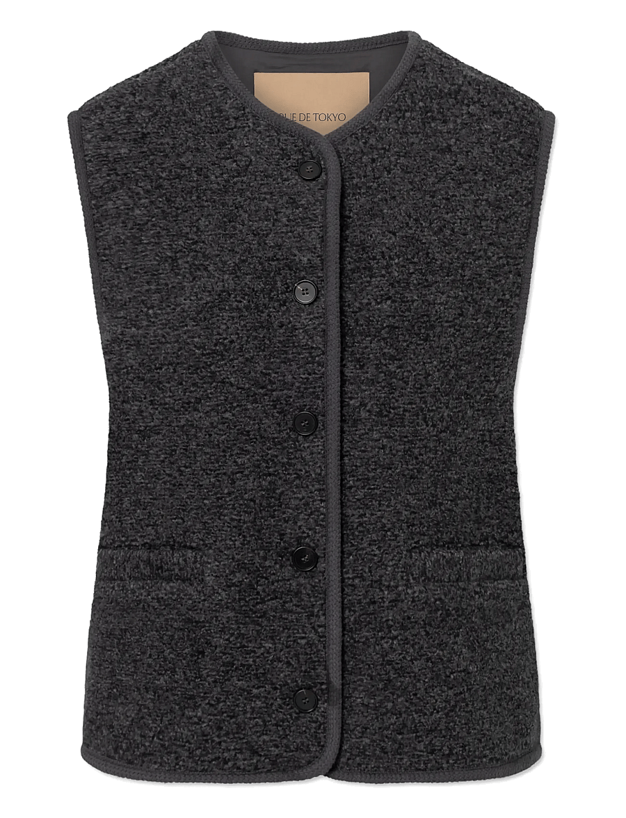Rue de Tokyo - CAS TEDDY - teddy-vestid - dark coal - 1