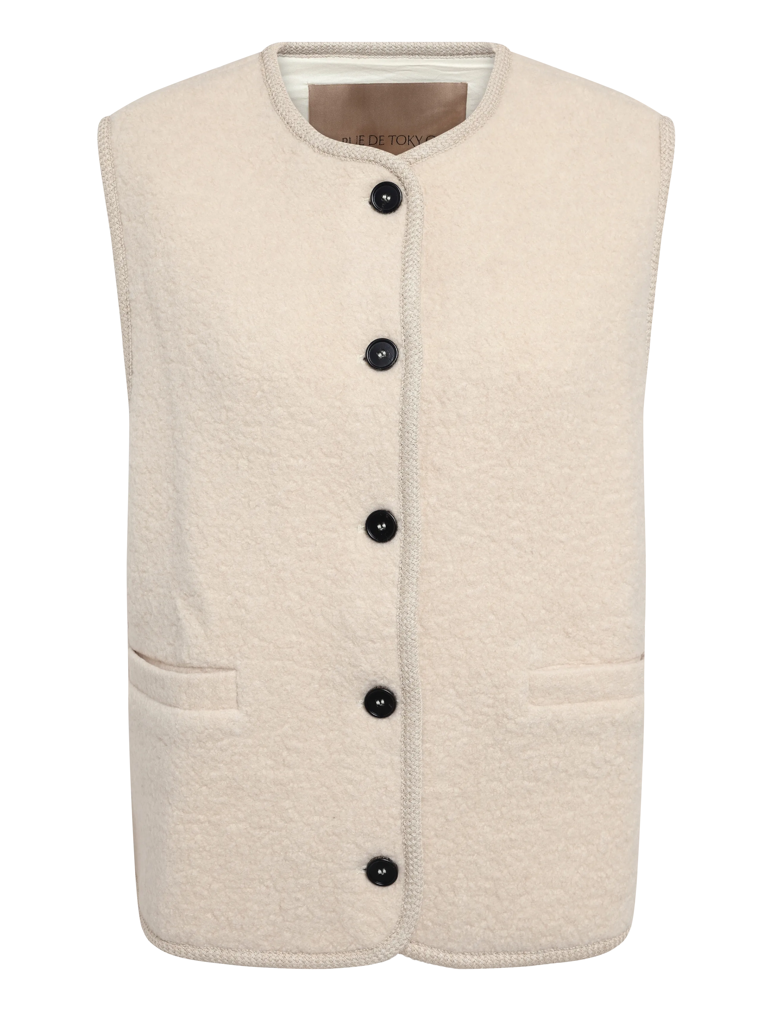 Rue de Tokyo CAS TEDDY - Tøj - ECRU / cream