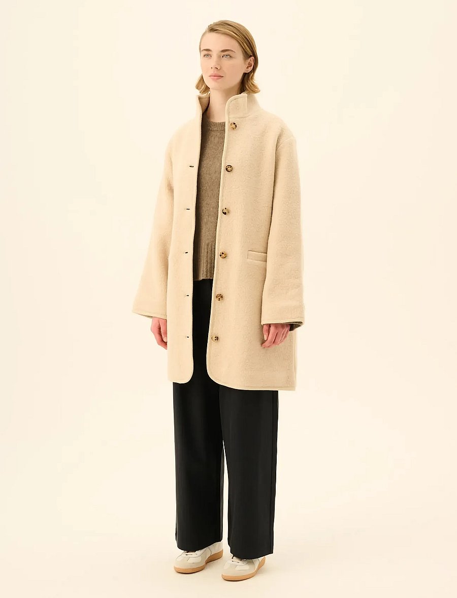 Rue de Tokyo - CEDAR TEDDY - winterjacken - ecru - 0