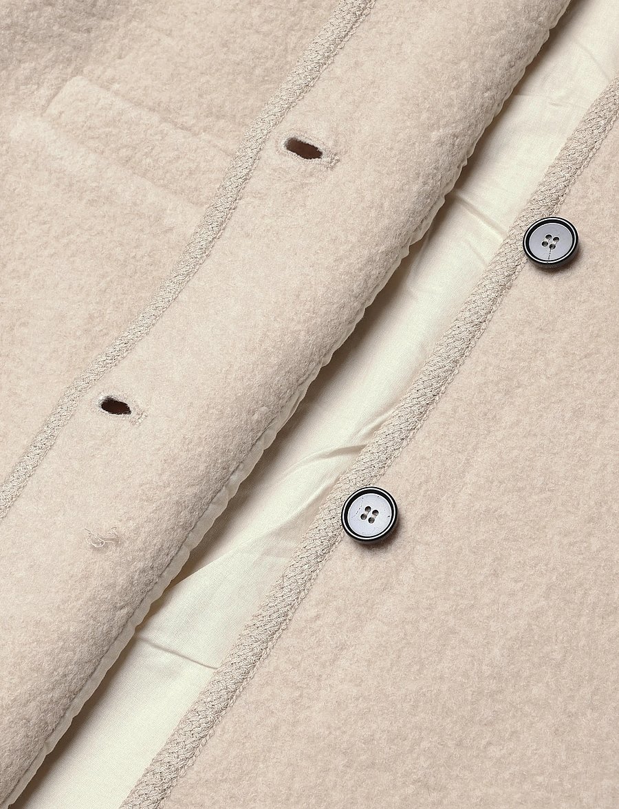 Rue de Tokyo - CEDAR TEDDY - vinterjackor - ecru - 5