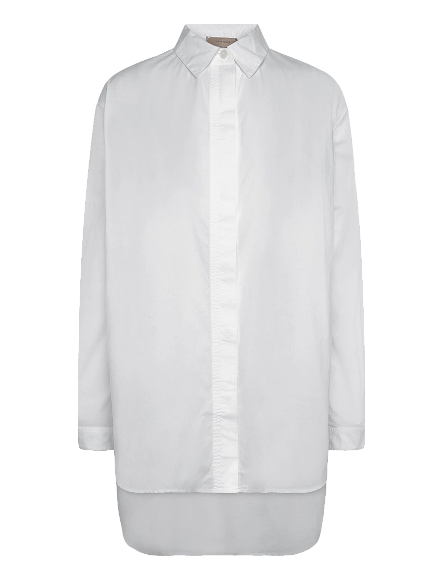 Rue de Tokyo - SHELBY ORGANIC GARMENT DYED POPLIN - langärmlige hemden - white - 1