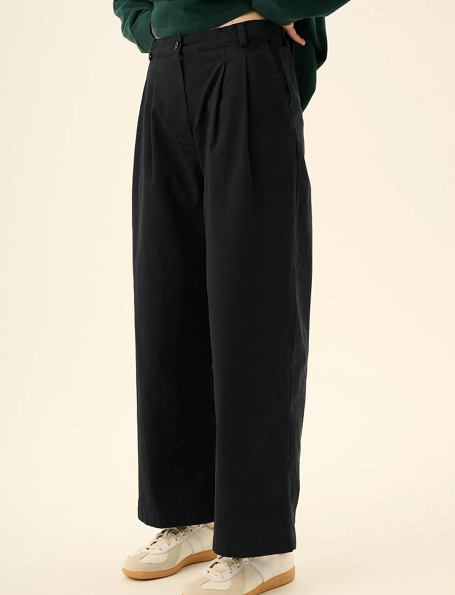 Rue de Tokyo - PRUDIE PRE DYED TWILL - dark navy - 0