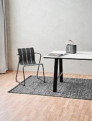RUG SOLID - Leather - medvilniniai kilimėliai & skudurinis kilimėlis - dark grey - 1