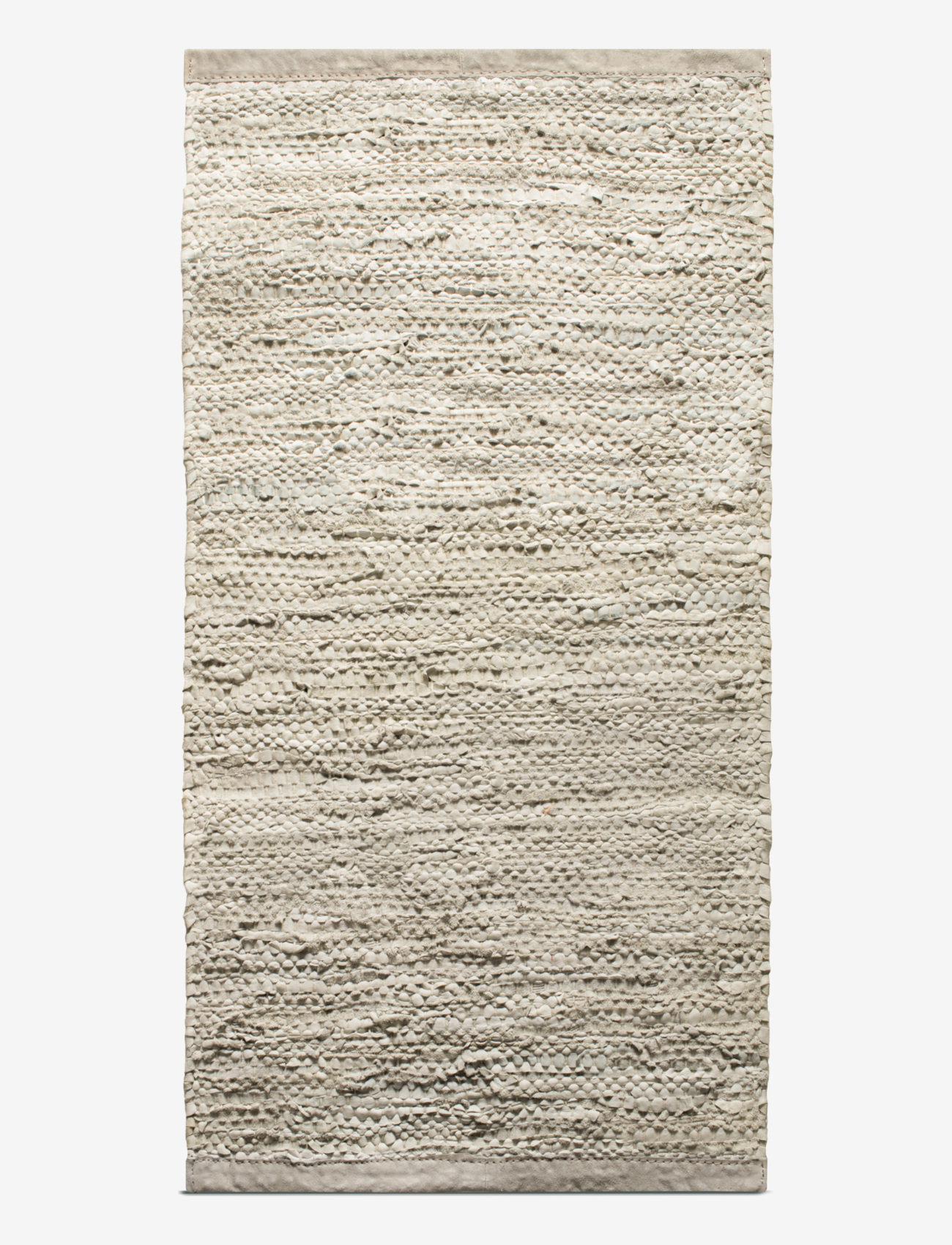 RUG SOLID - Leather - medvilniniai kilimėliai & skudurinis kilimėlis - beige - 0