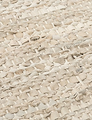 RUG SOLID - Leather - medvilniniai kilimėliai & skudurinis kilimėlis - beige - 2