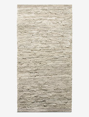 RUG SOLID - Leather - cotton rugs & rag rugs - beige - 0