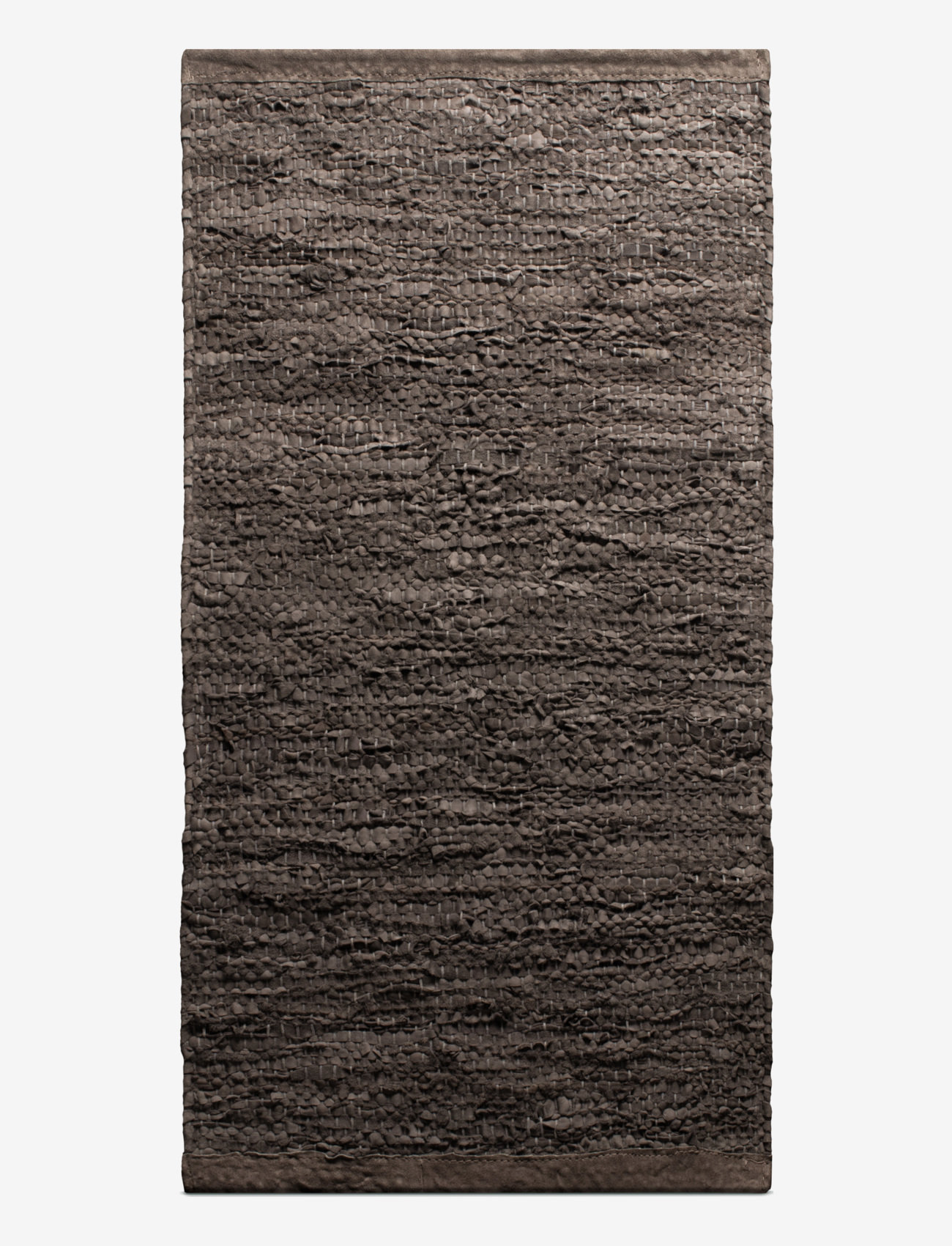 RUG SOLID - Leather - kokvilnas paklāji & lupatu paklājs - wood - 0