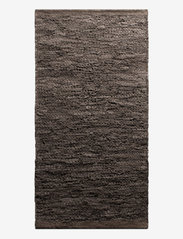 RUG SOLID - Leather - kokvilnas paklāji & lupatu paklājs - wood - 0