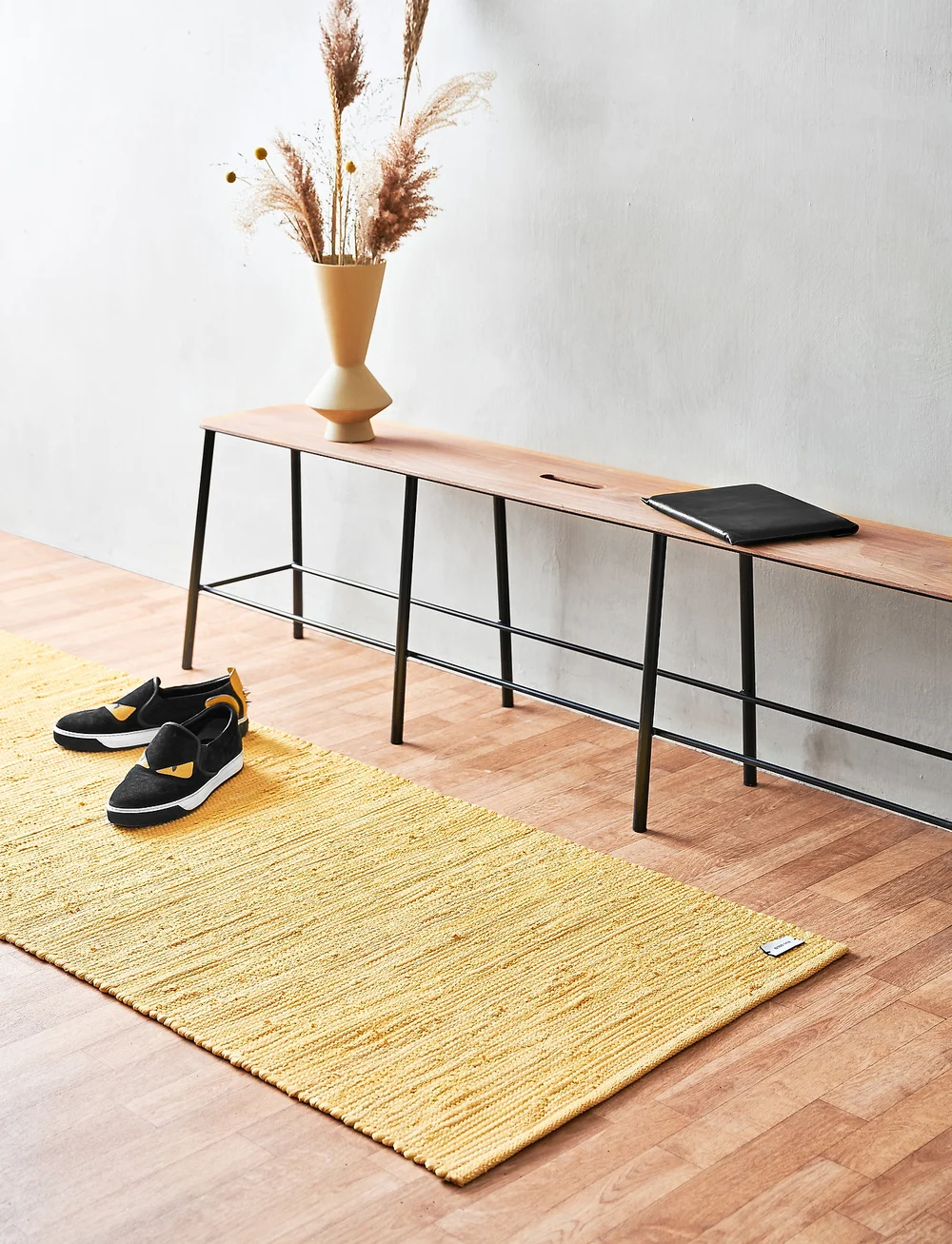 RUG SOLID - Cotton - over 1000 kr - raincoat yellow - 1