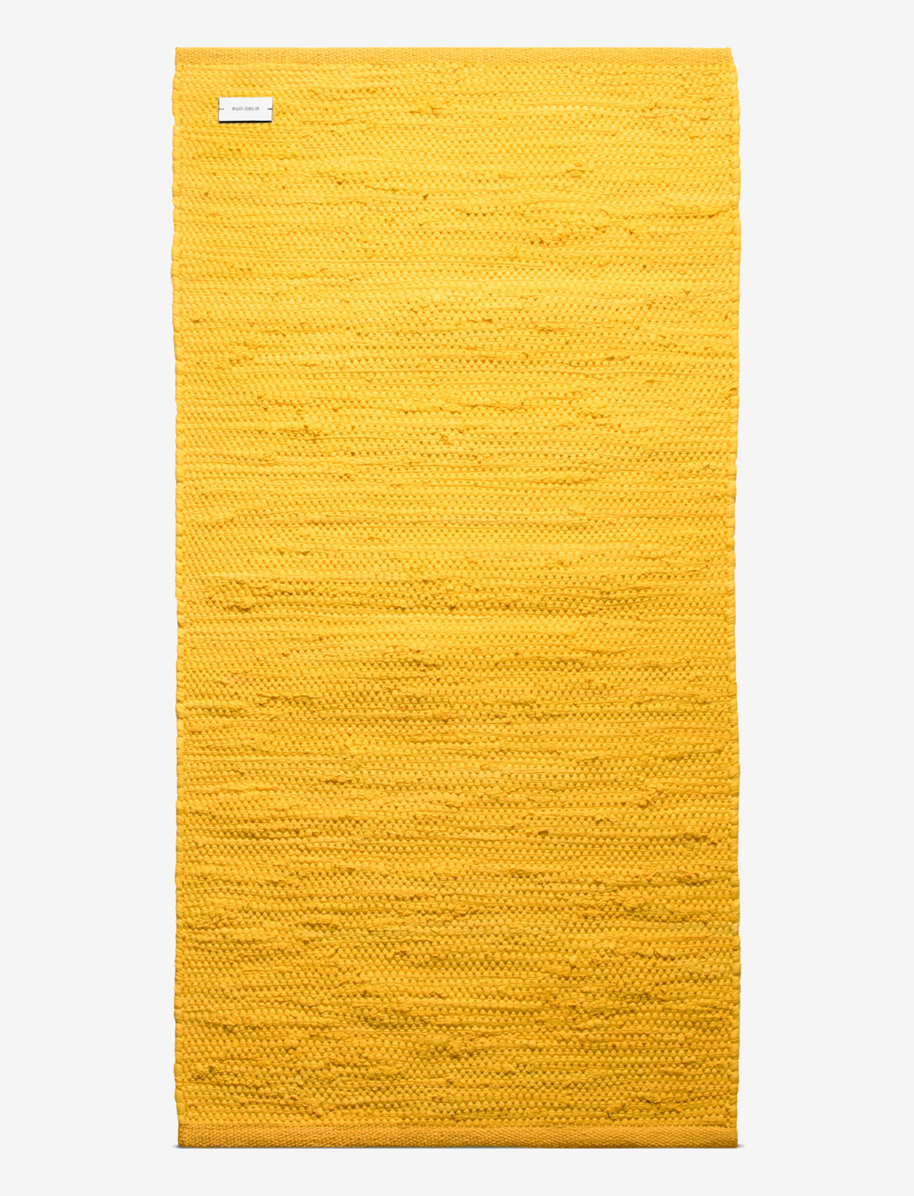 RUG SOLID - Cotton - cotton rugs & rag rugs - raincoat yellow - 0
