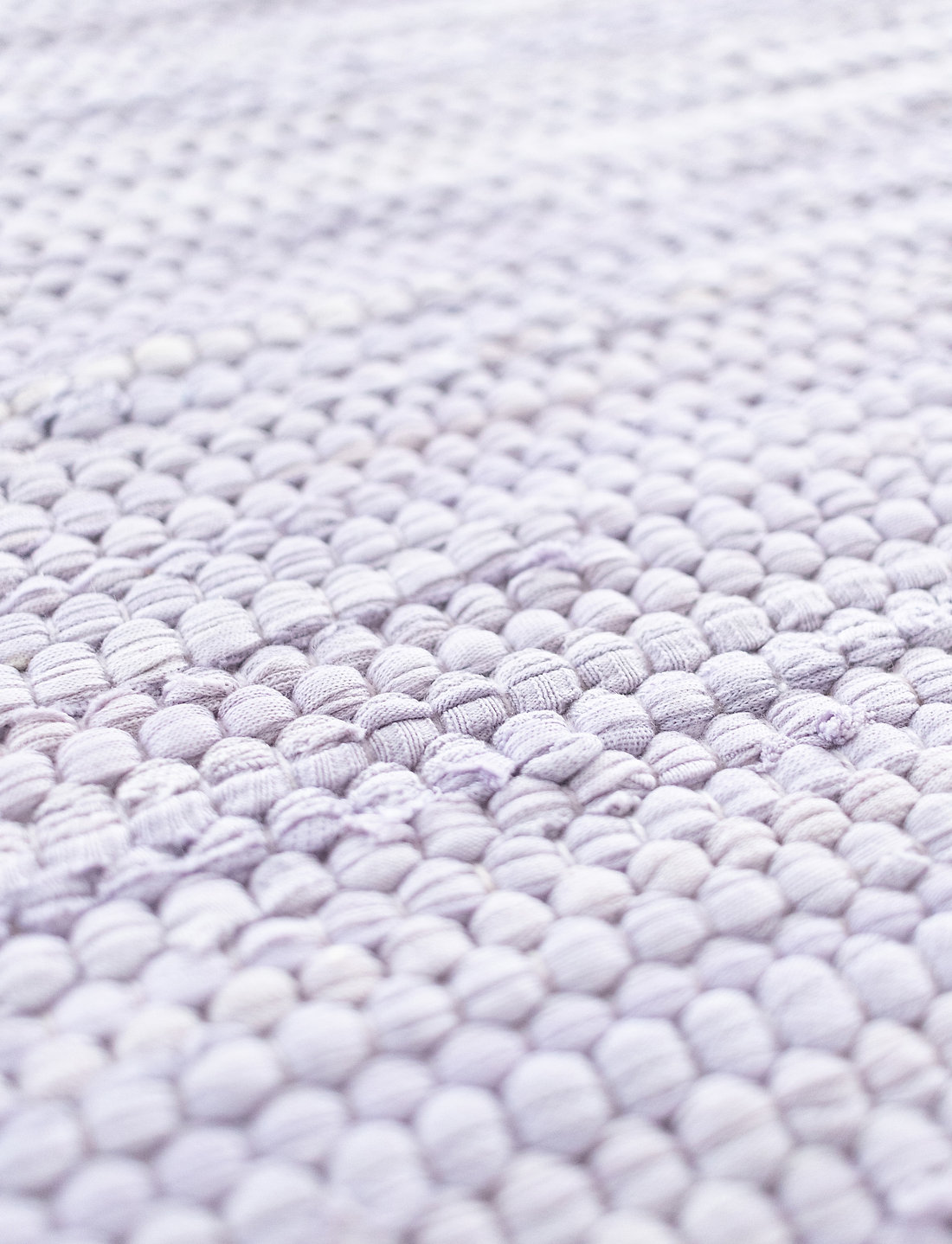 RUG SOLID - Cotton - cotton rugs & rag rugs - lavender - 2