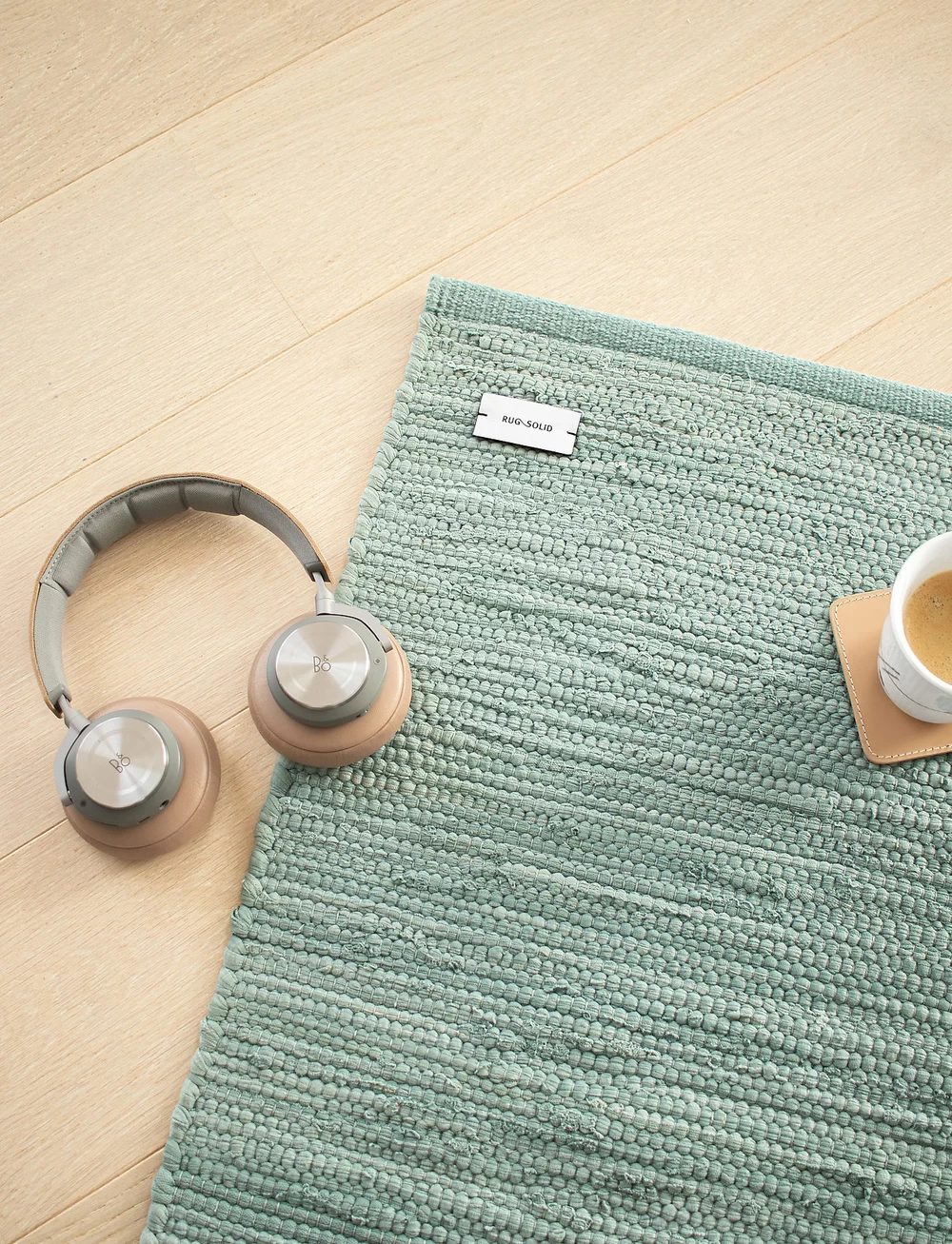 RUG SOLID - Cotton - Över 1000 kr - dusty jade - 2