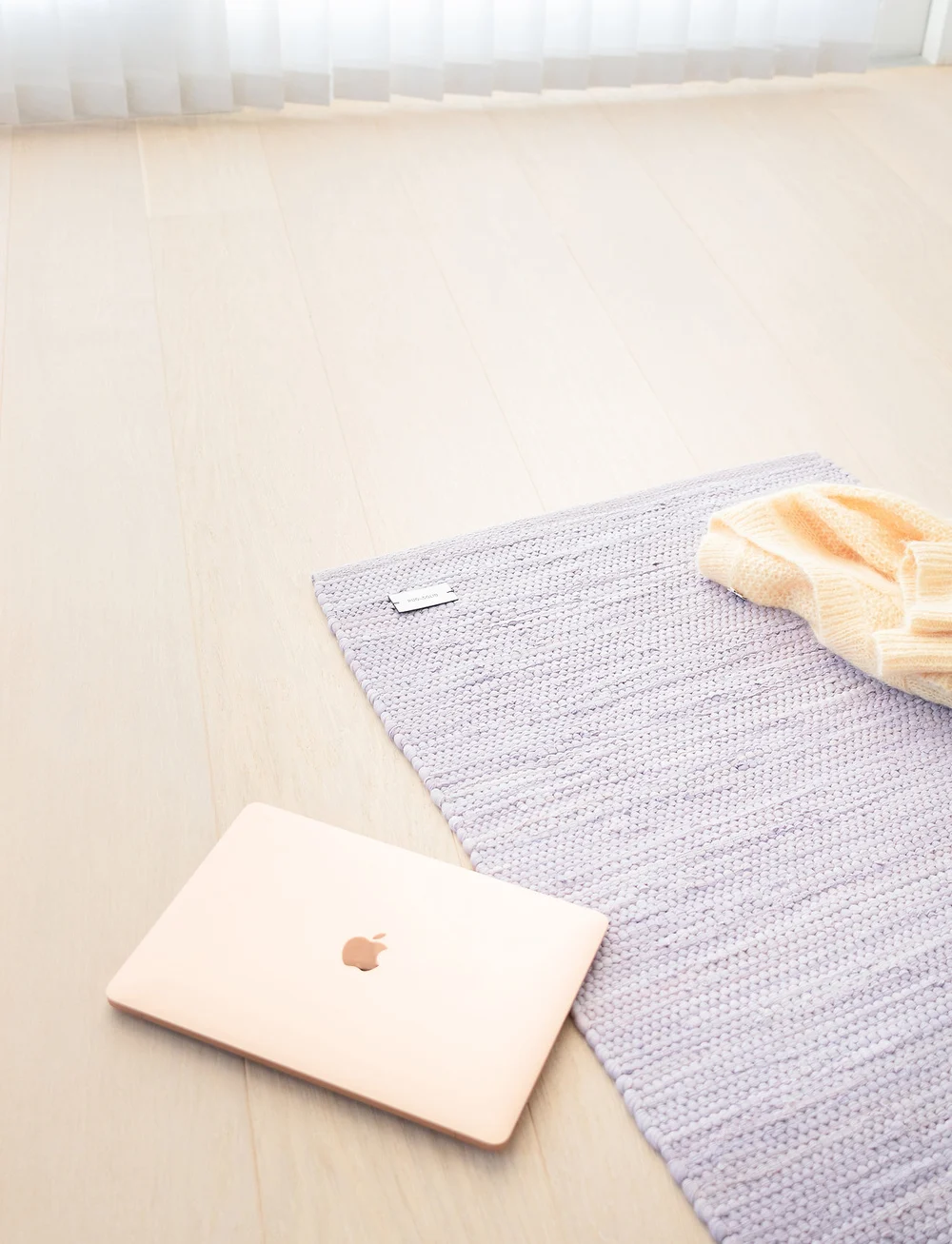 RUG SOLID - Cotton - nach preis einkaufen - lavender - 1