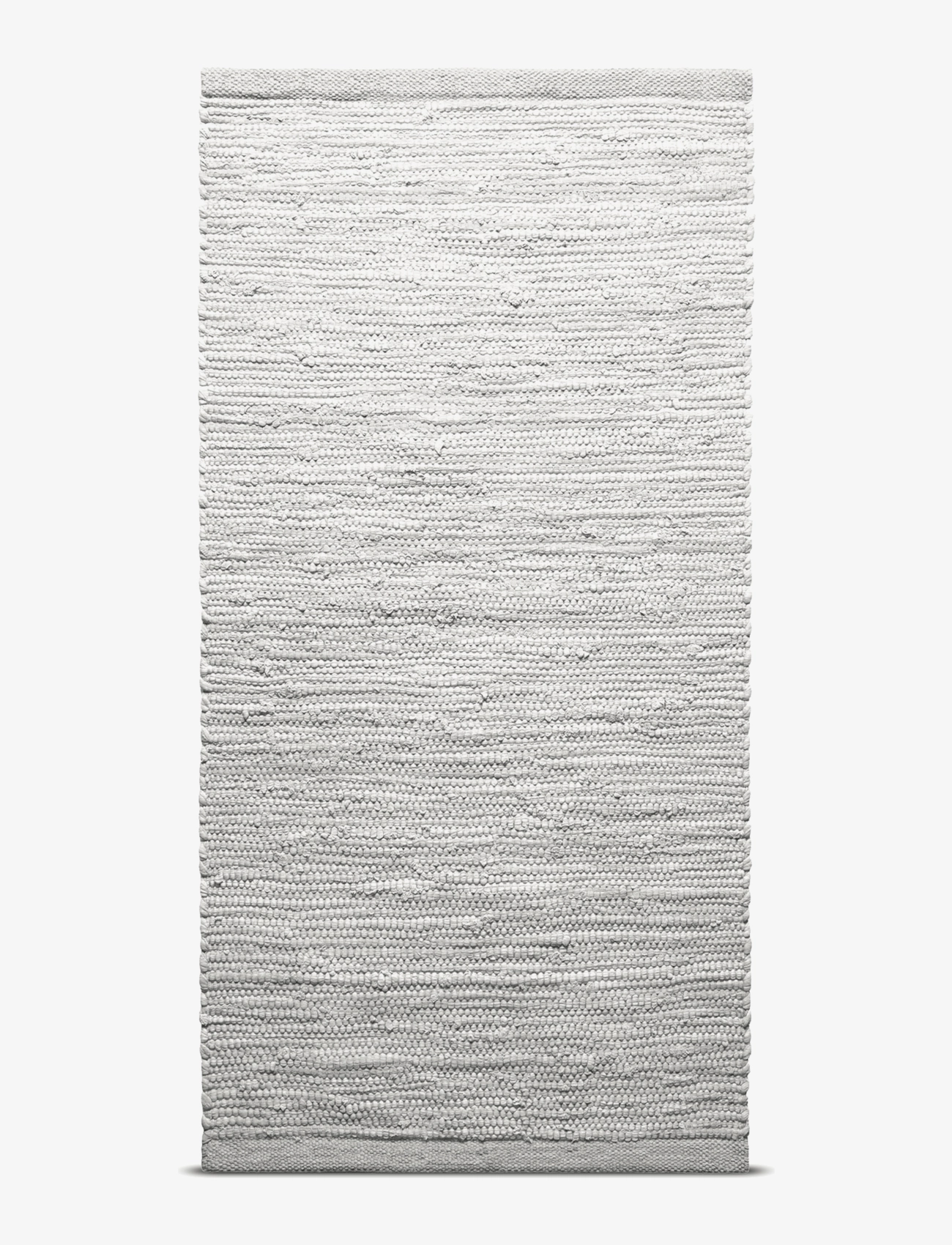 RUG SOLID Cotton, Bomuldsmåtte og kludetæppe, Grå, Str: 170X 240CM