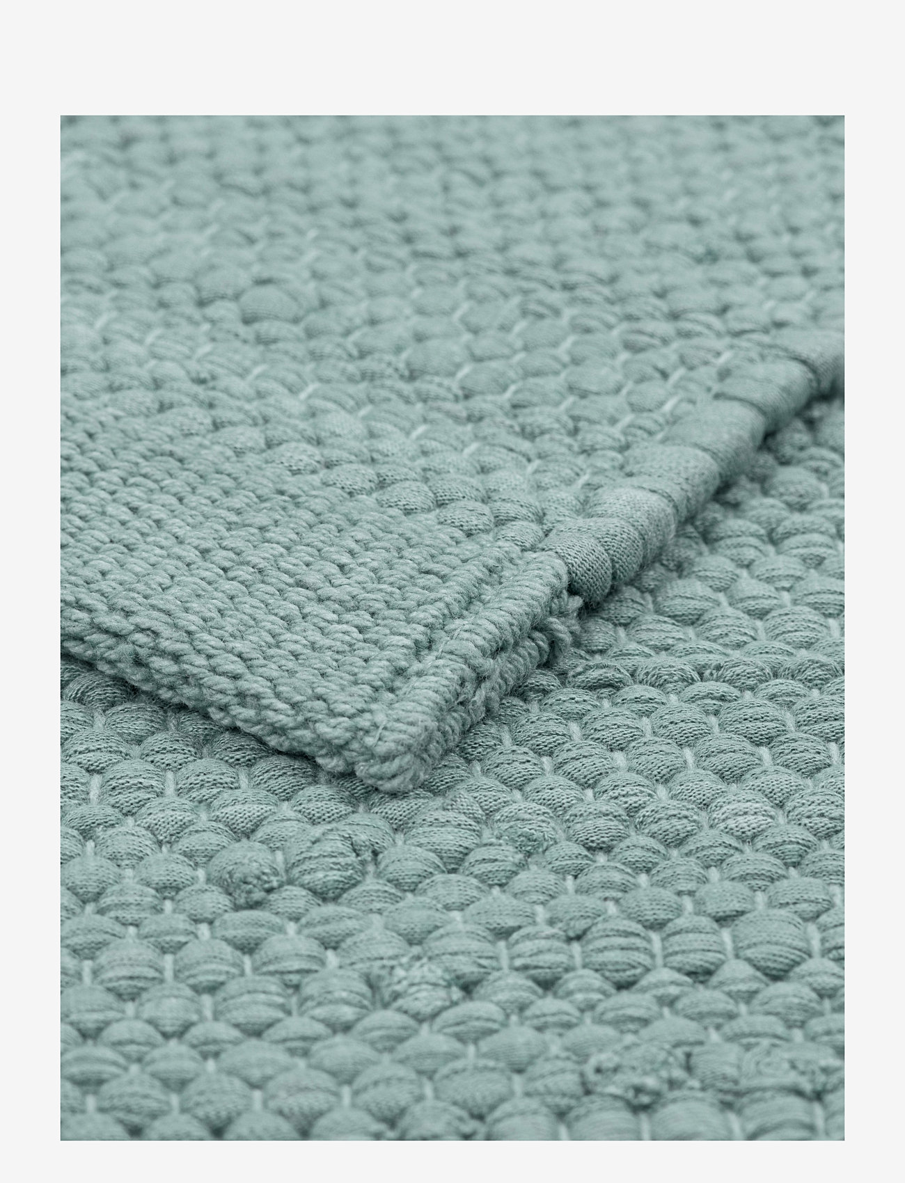 RUG SOLID - Cotton - puuvillamatot & räsymatot - jade - 1