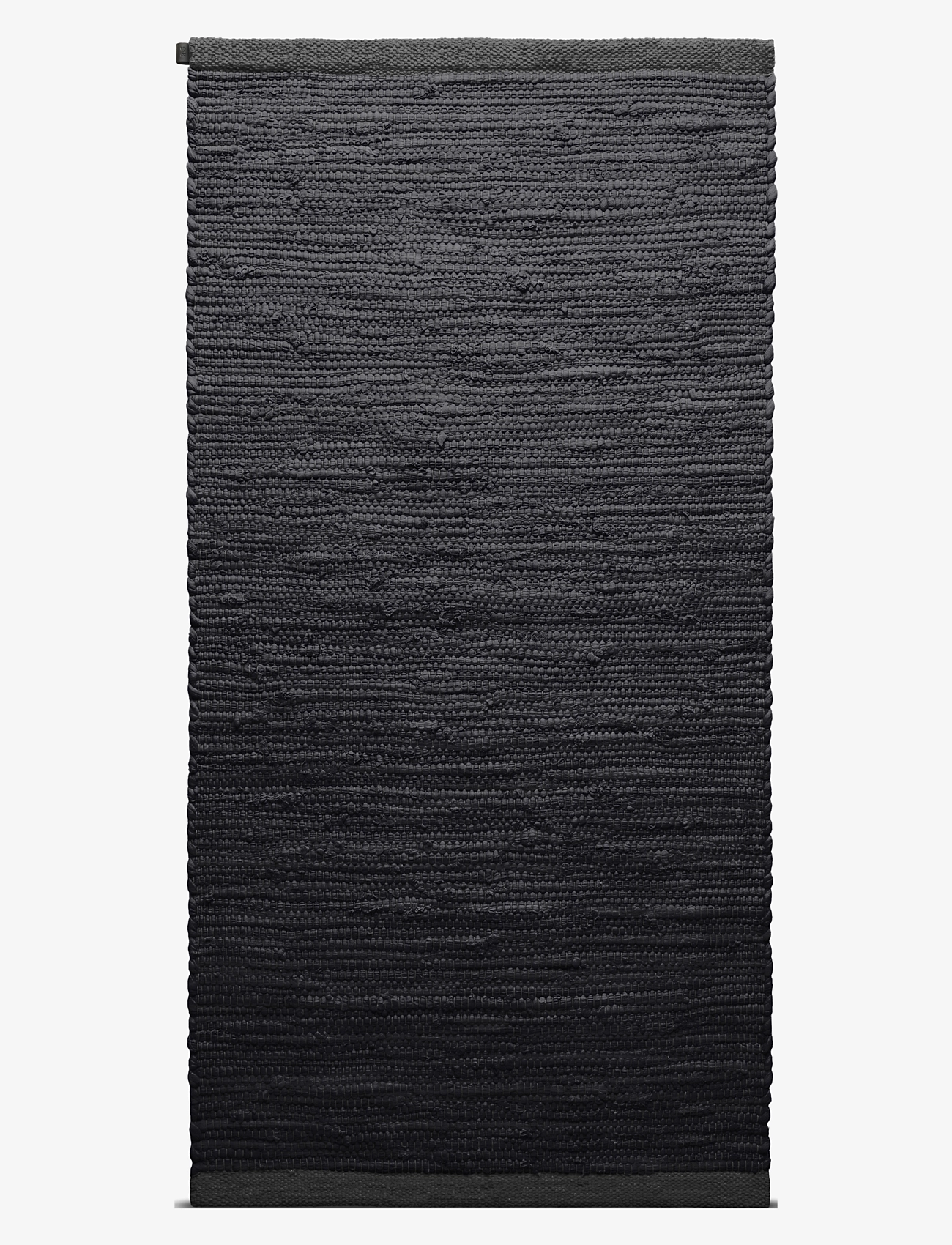 RUG SOLID Cotton - Rugs - CHARCOAL / black
