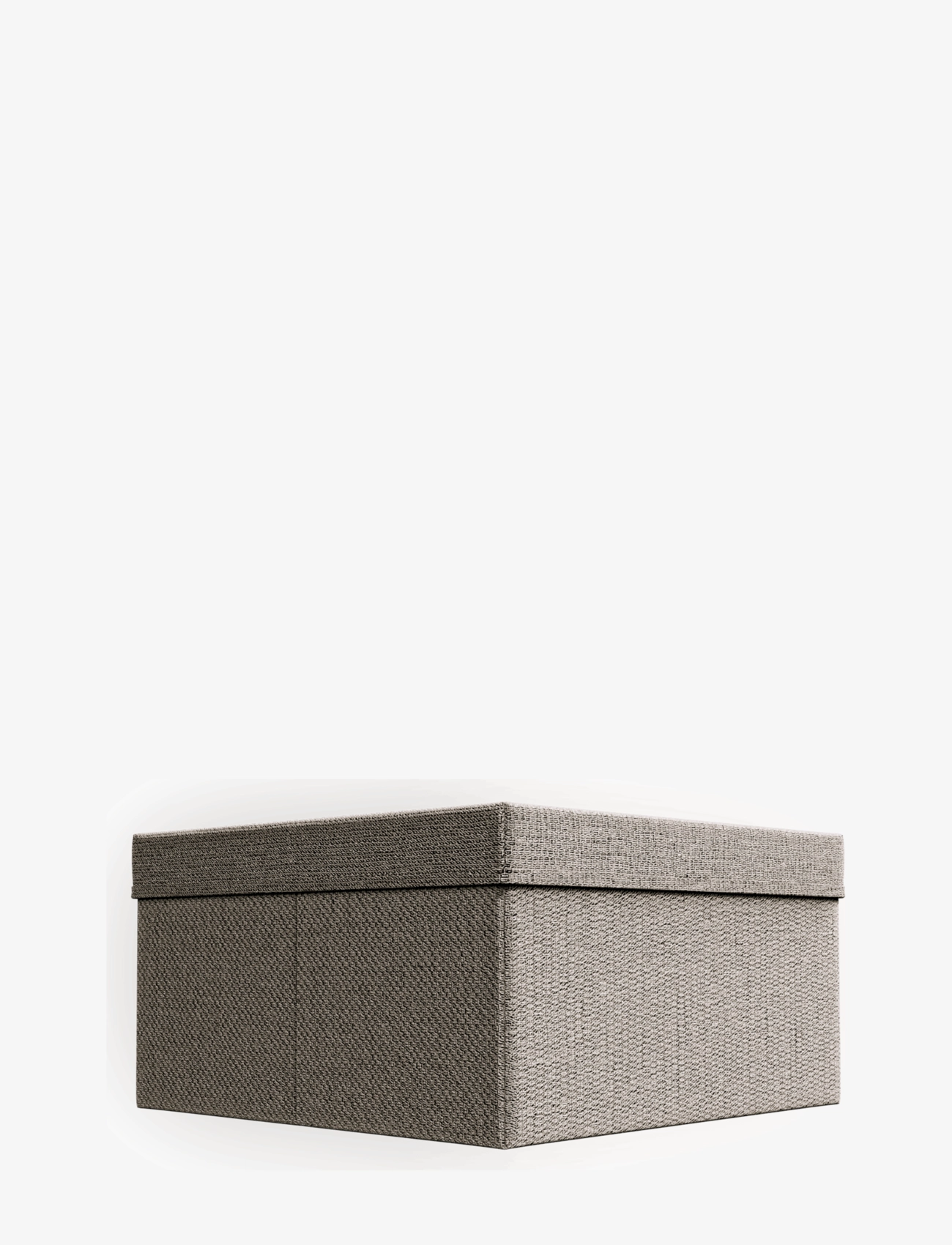 RUG SOLID Organizer, Opbevaringskurv, Grå, Str: 30X15X30CM