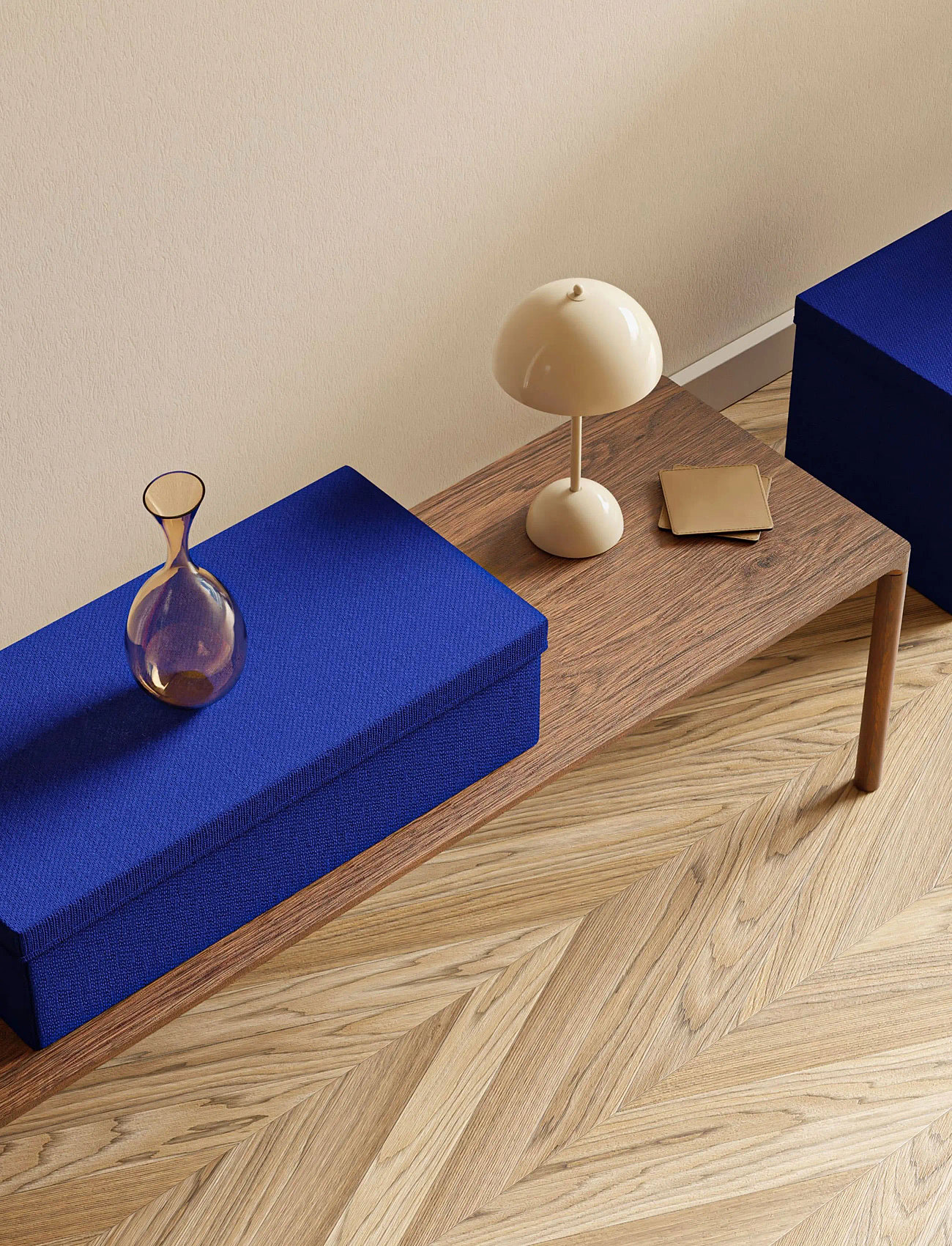 RUG SOLID - Organizer - shop by price - cobalt - 3