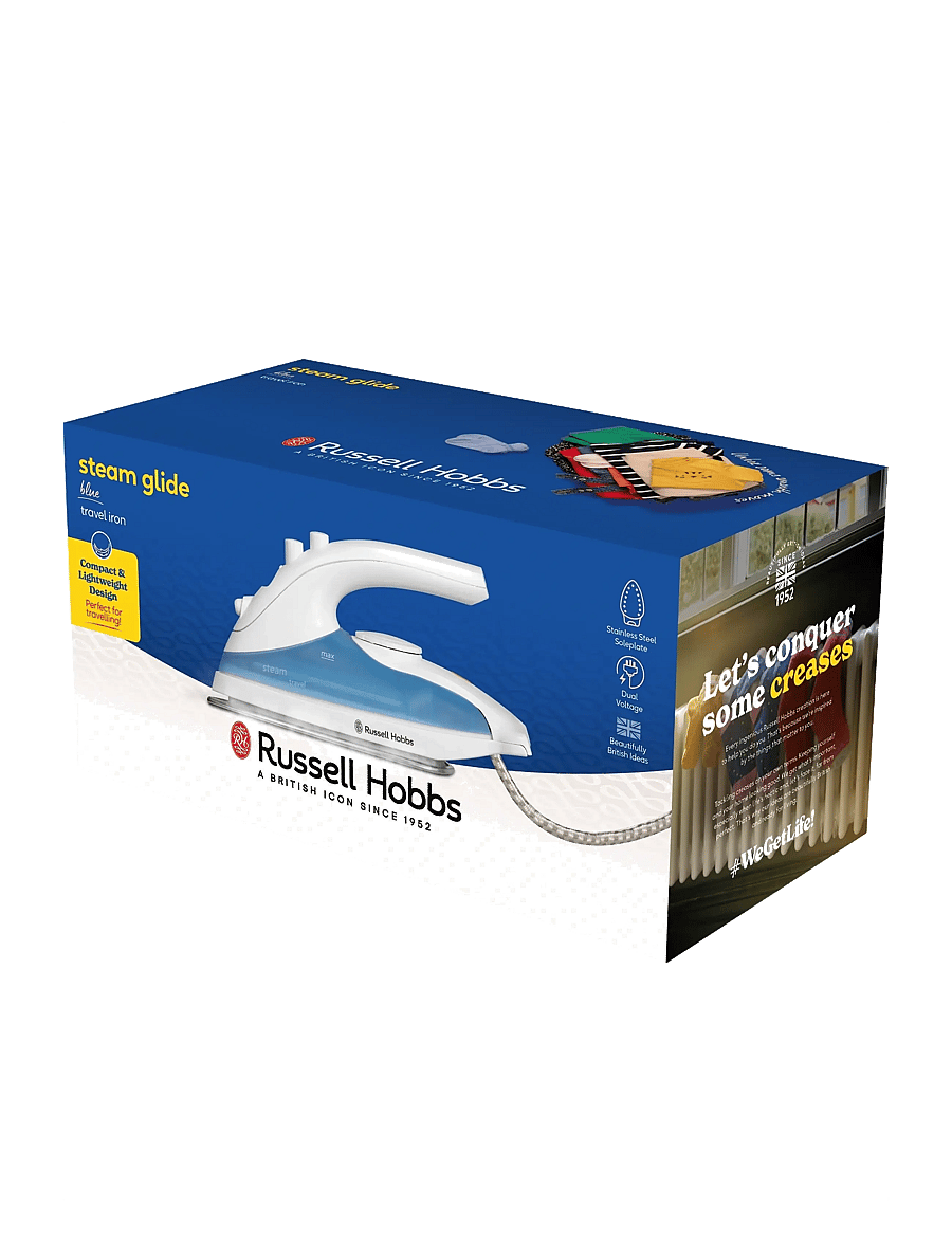 Russell Hobbs - RH Travel Iron - pesu - white - 2