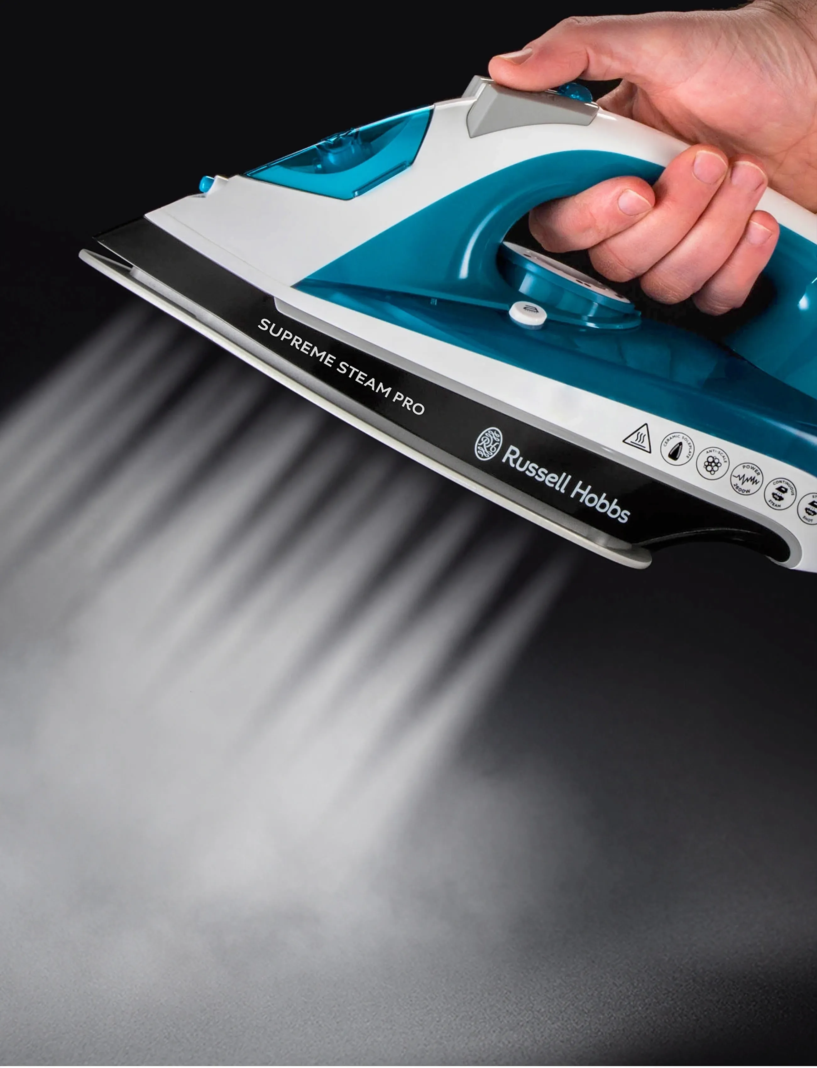 Russell Hobbs - Supreme Steam Pro - wasserij - white-blue - 3