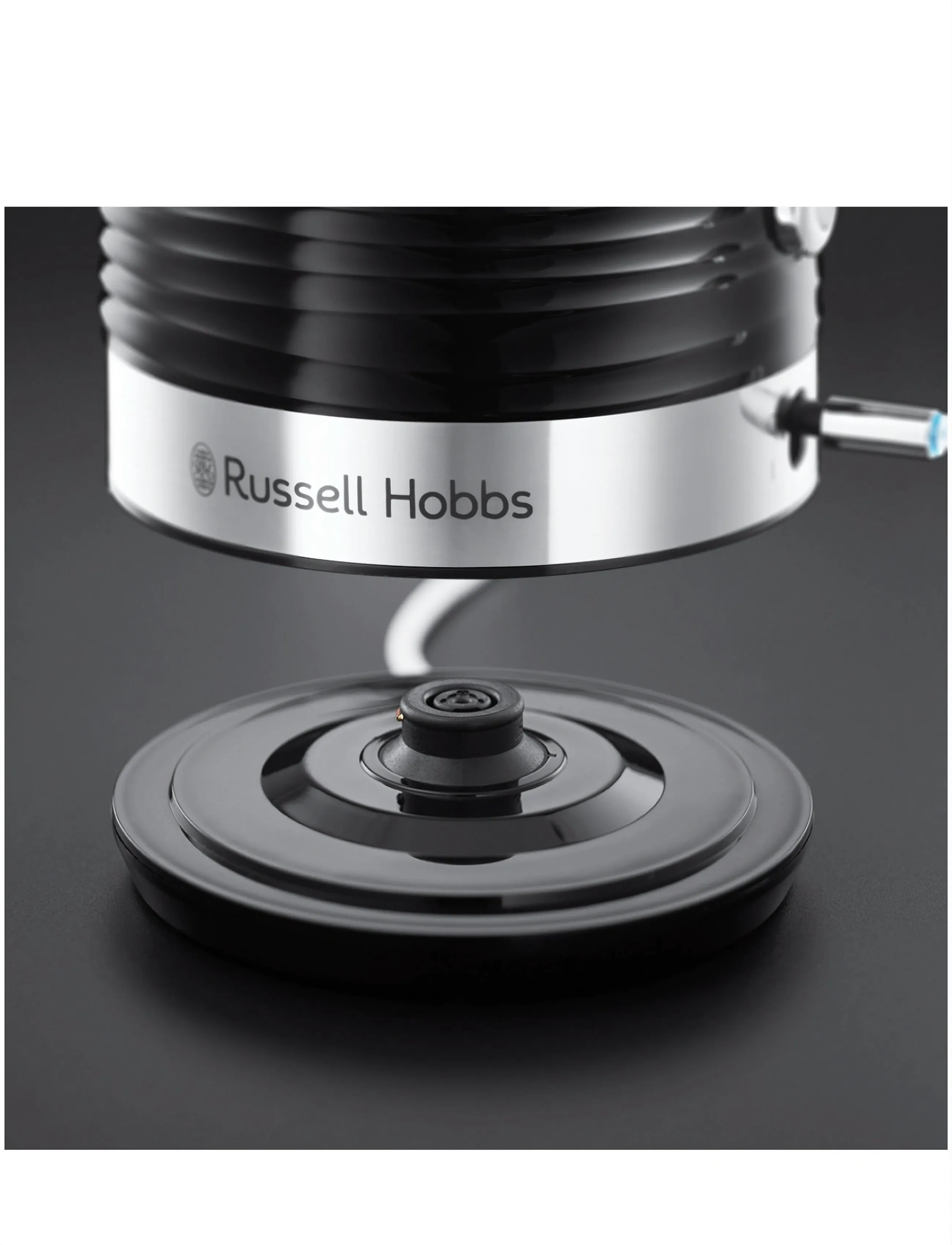 Russell Hobbs - Inspire Kettle Black - vedenkeittimet - black - 3