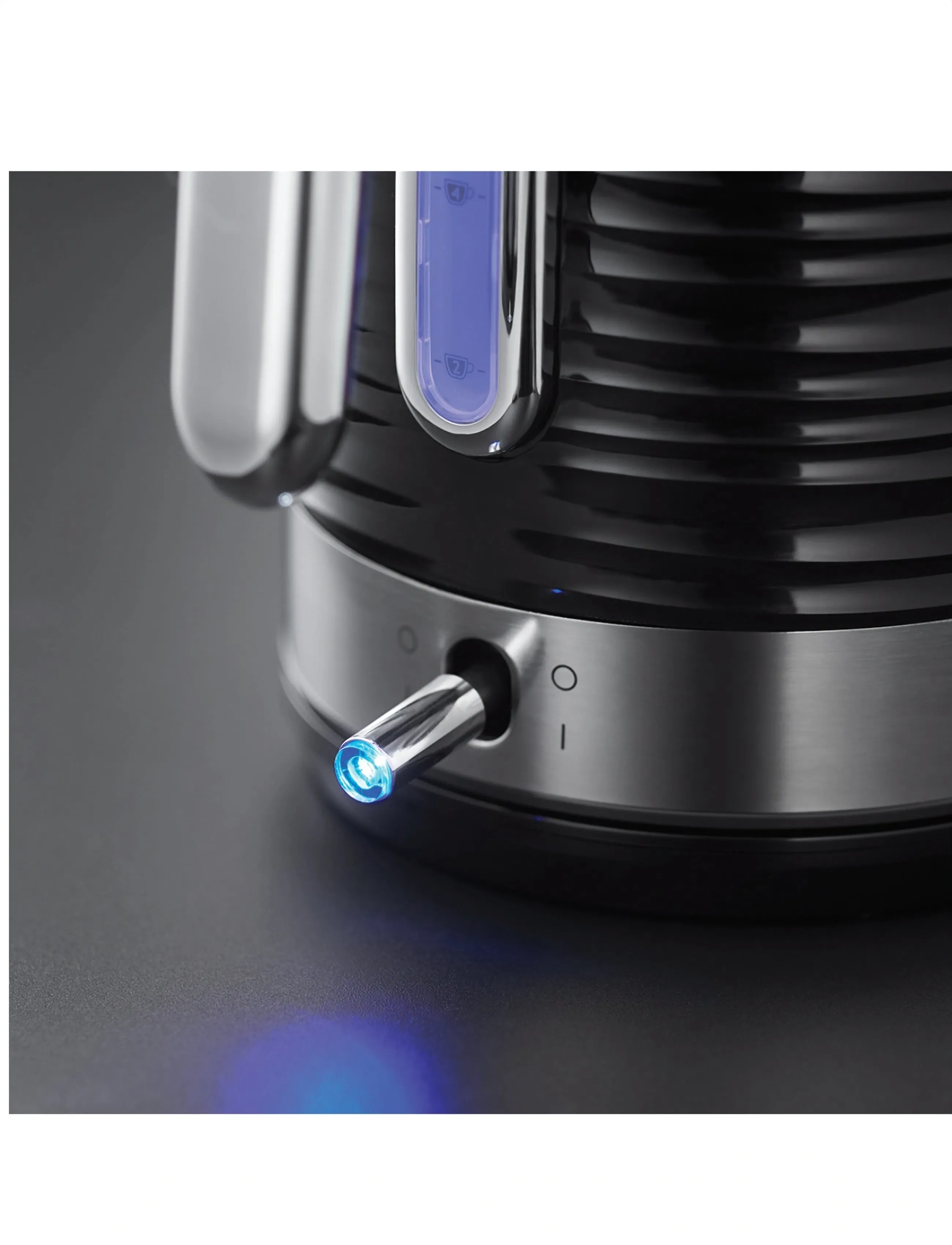 Russell Hobbs - Inspire Kettle Black - vedenkeittimet - black - 4