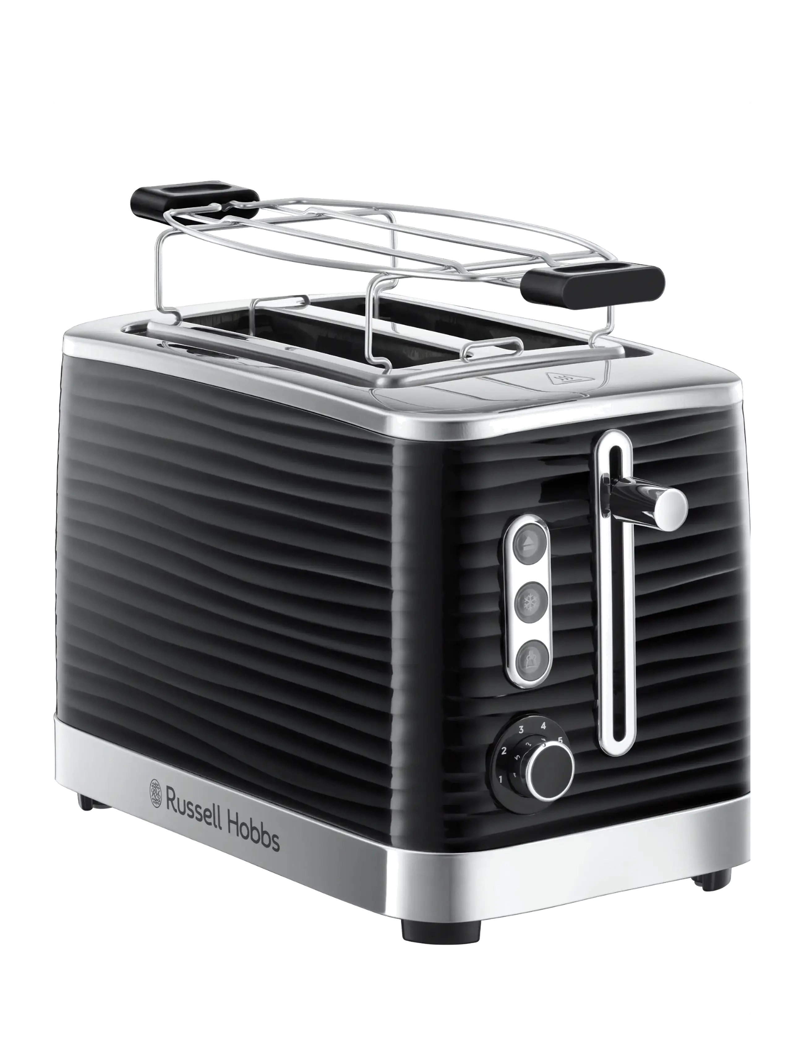 RUSSELL HOBBS Inspire 2Sl Toaster Schwarz Schwarz - 2 S - Unisex