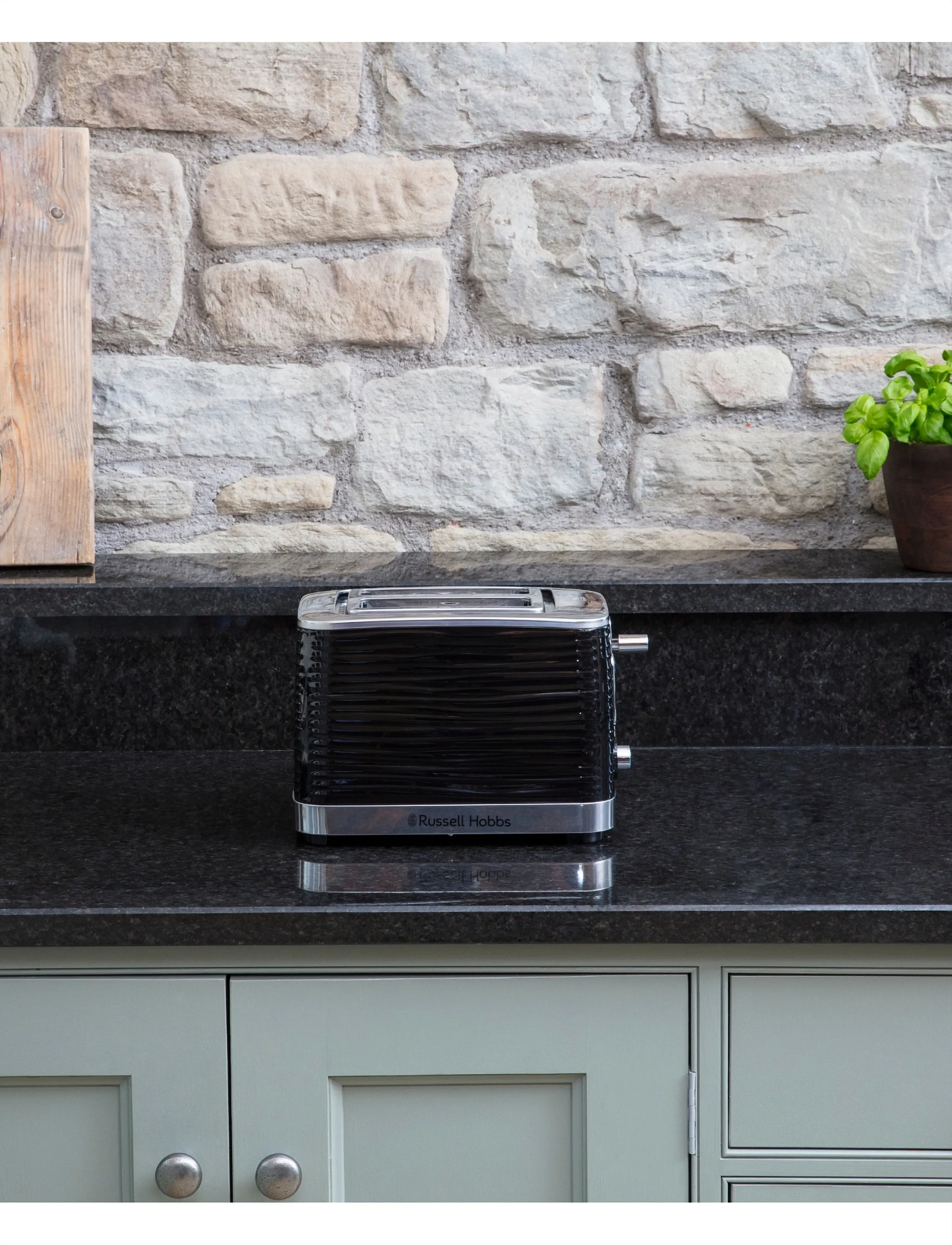 Russell Hobbs Inspire 2Sl Toaster Black, 2 S, Kitchen Appliances, Schwarz - Toasters, Homeware