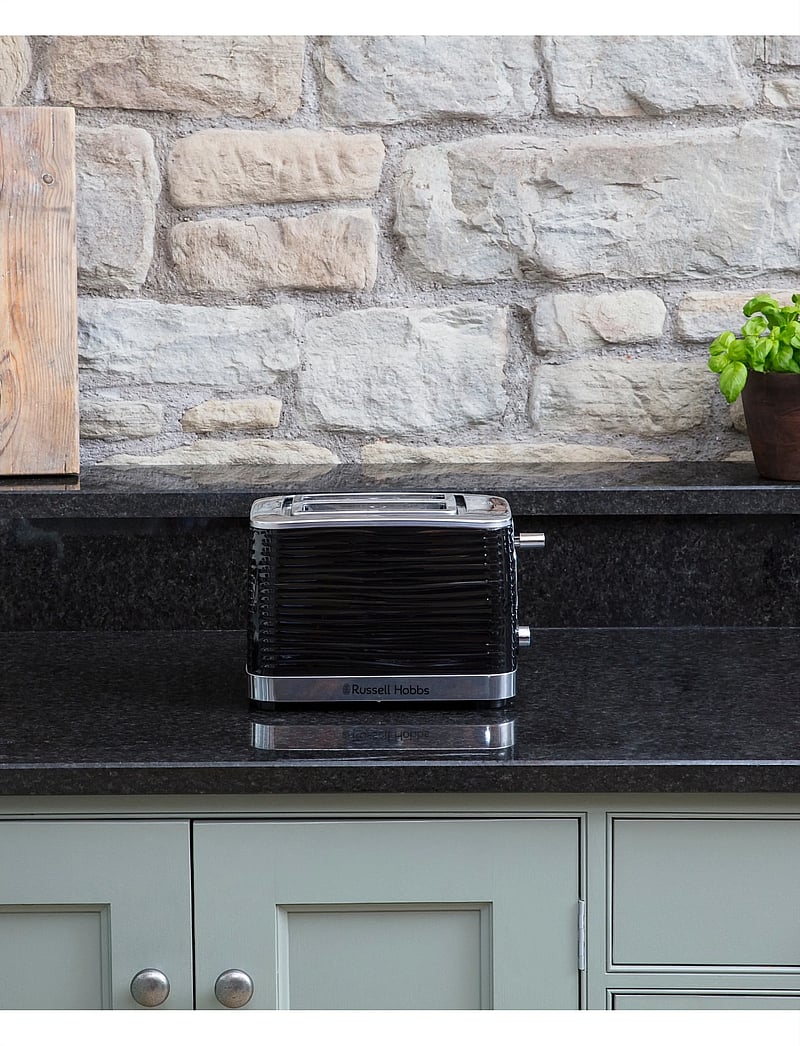Russell Hobbs - Inspire 2SL Toaster Black - rösterid - black - 0