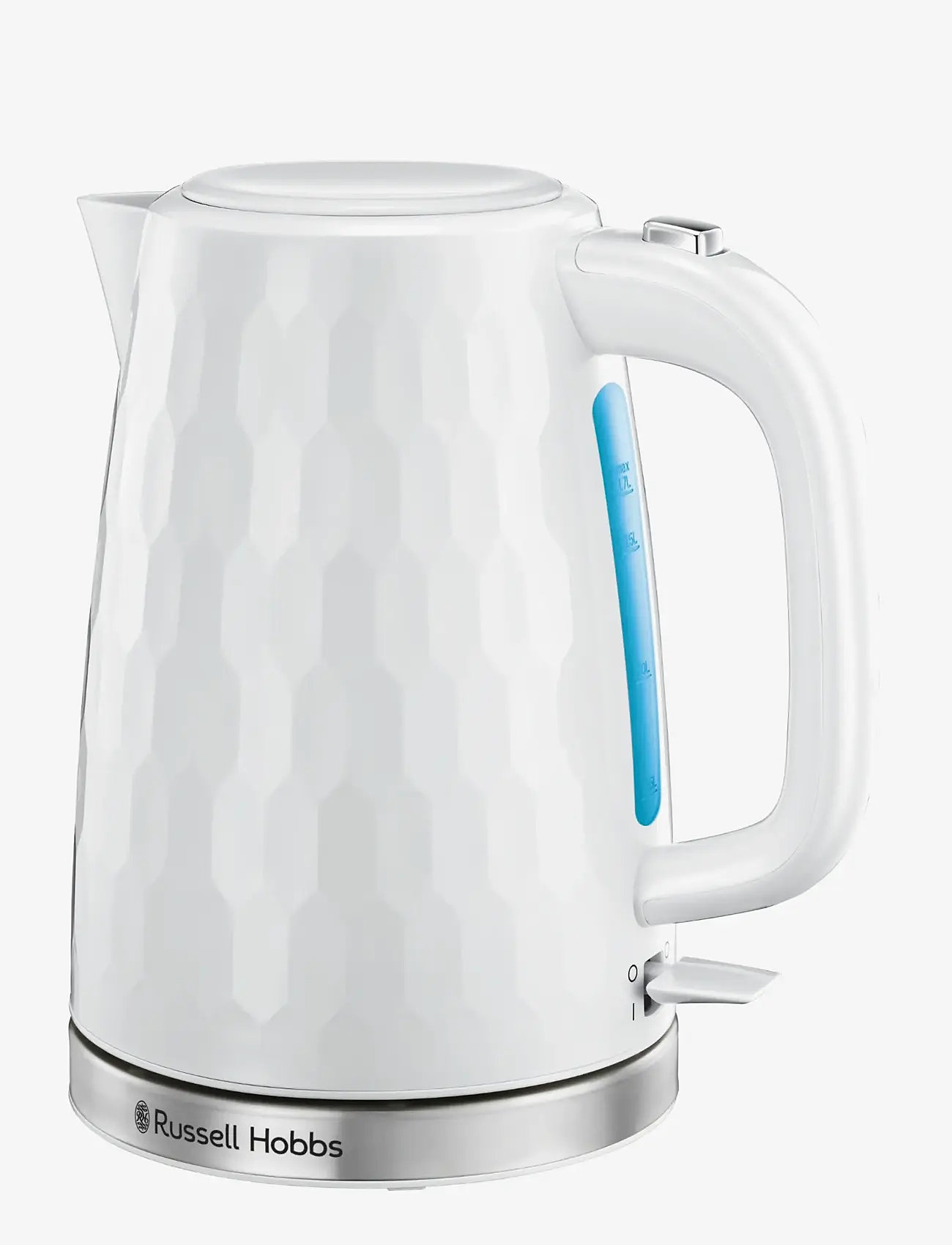 Russell Hobbs - Honeycomb Kettle White - kedler & elkedler - white - 1