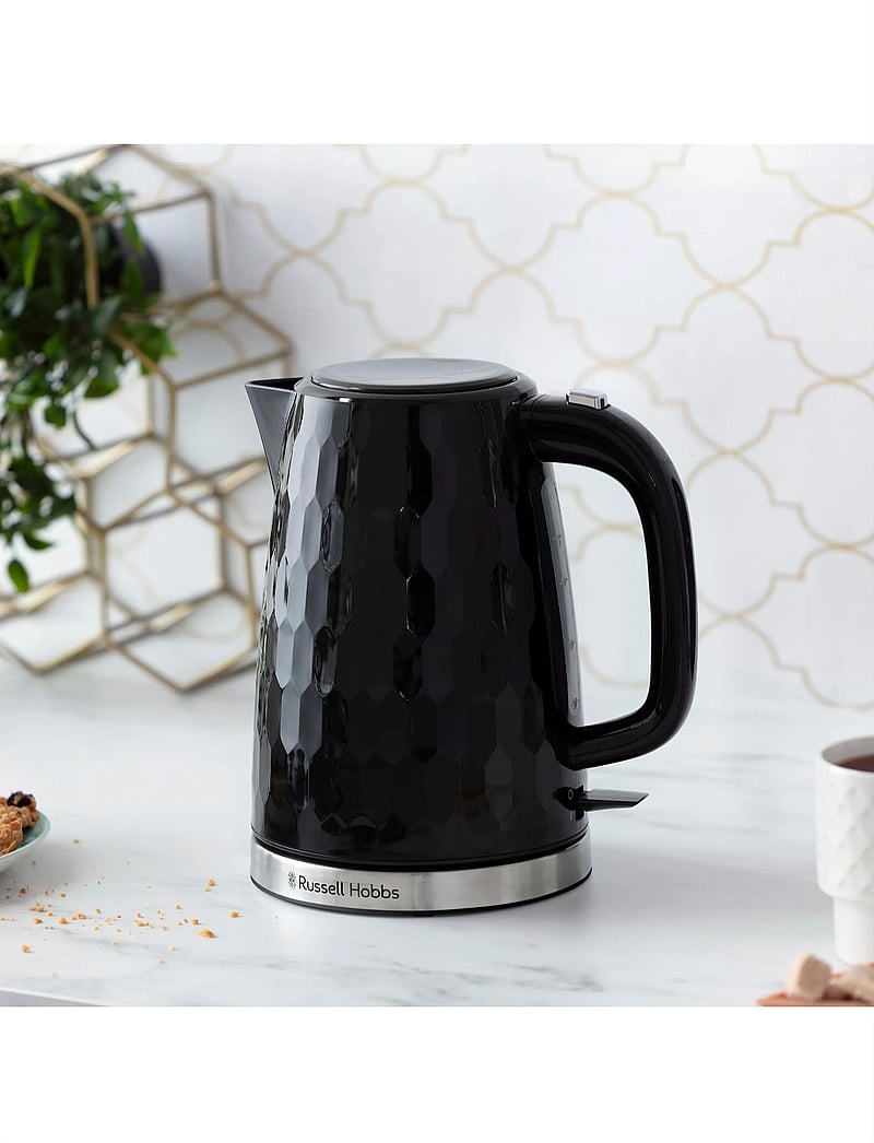 Russell Hobbs - Honeycomb Kettle Black - veekeetjad ja -keedukannud - black - 0